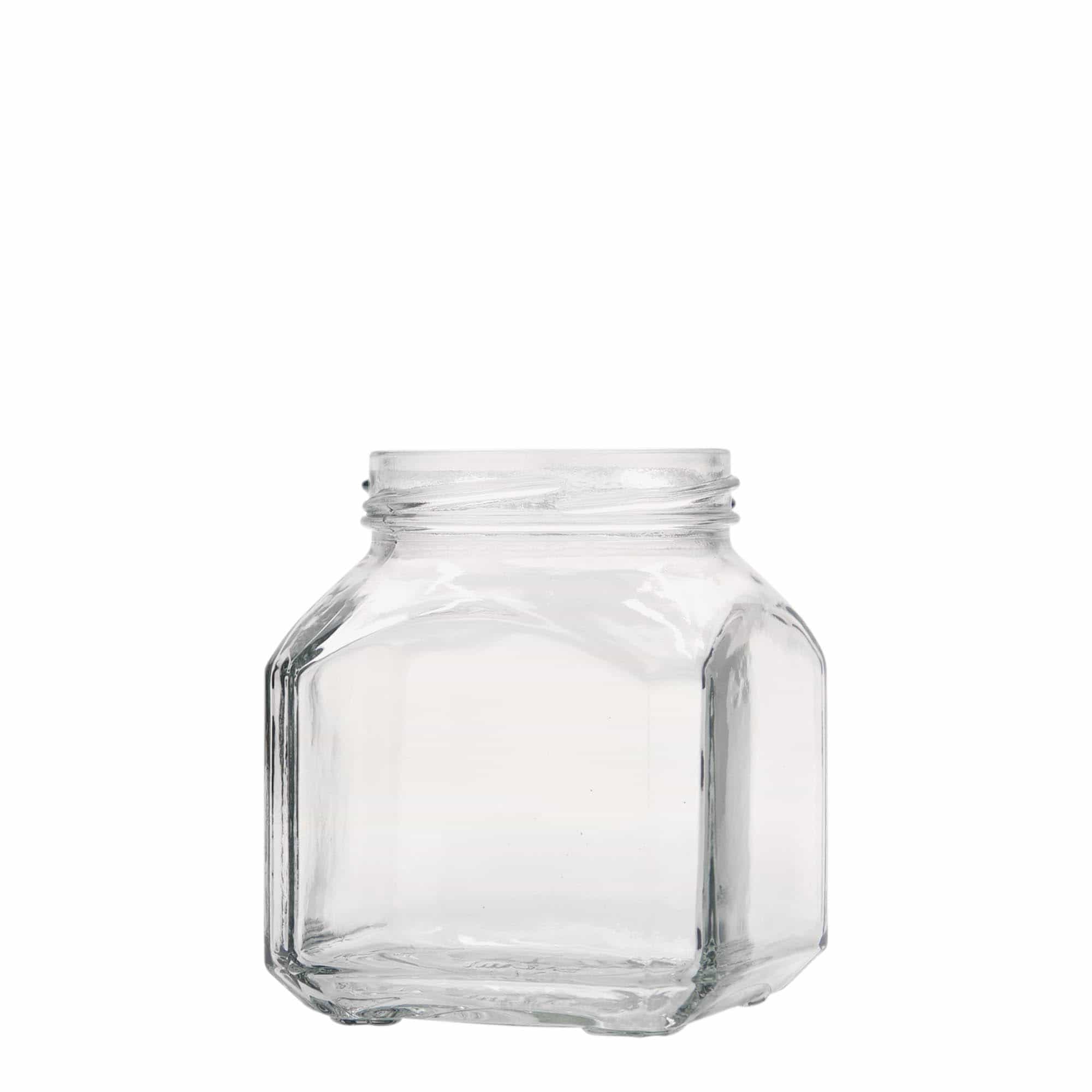 314 ml square jar 'Milano', closure: twist off (TO 63)