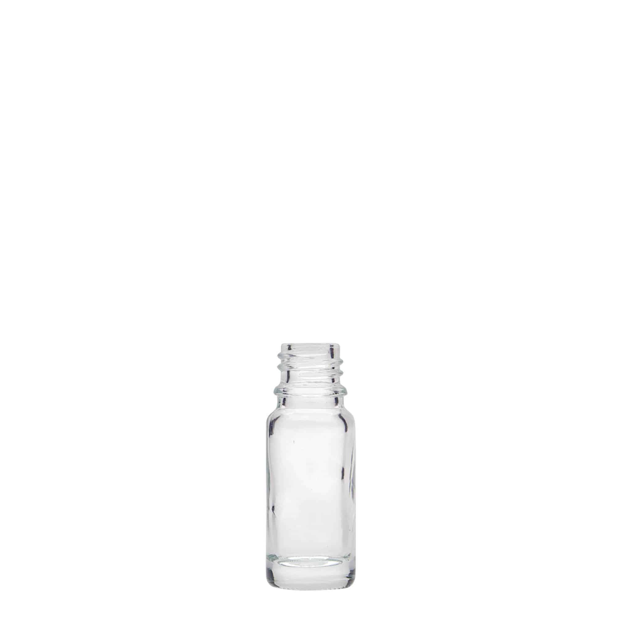 10 ml medicine bottle, glass, closure: DIN 18