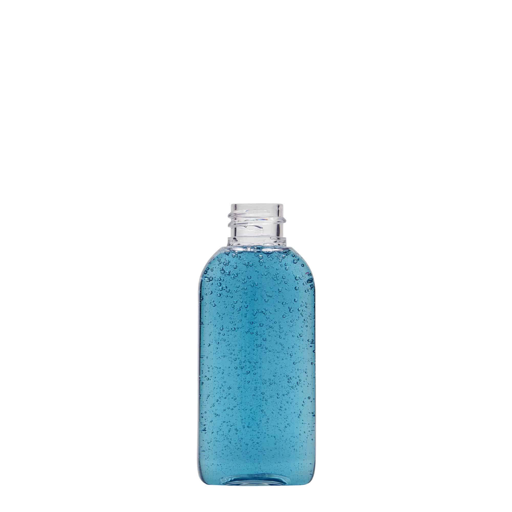 50 ml PET bottle 'Iris', oval, plastic, closure: 20/410