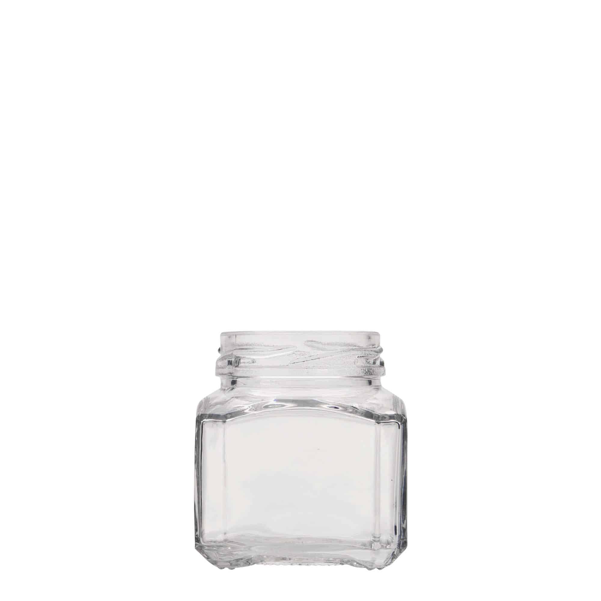 106 ml square jar 'Milano', closure: twist off (TO 48)