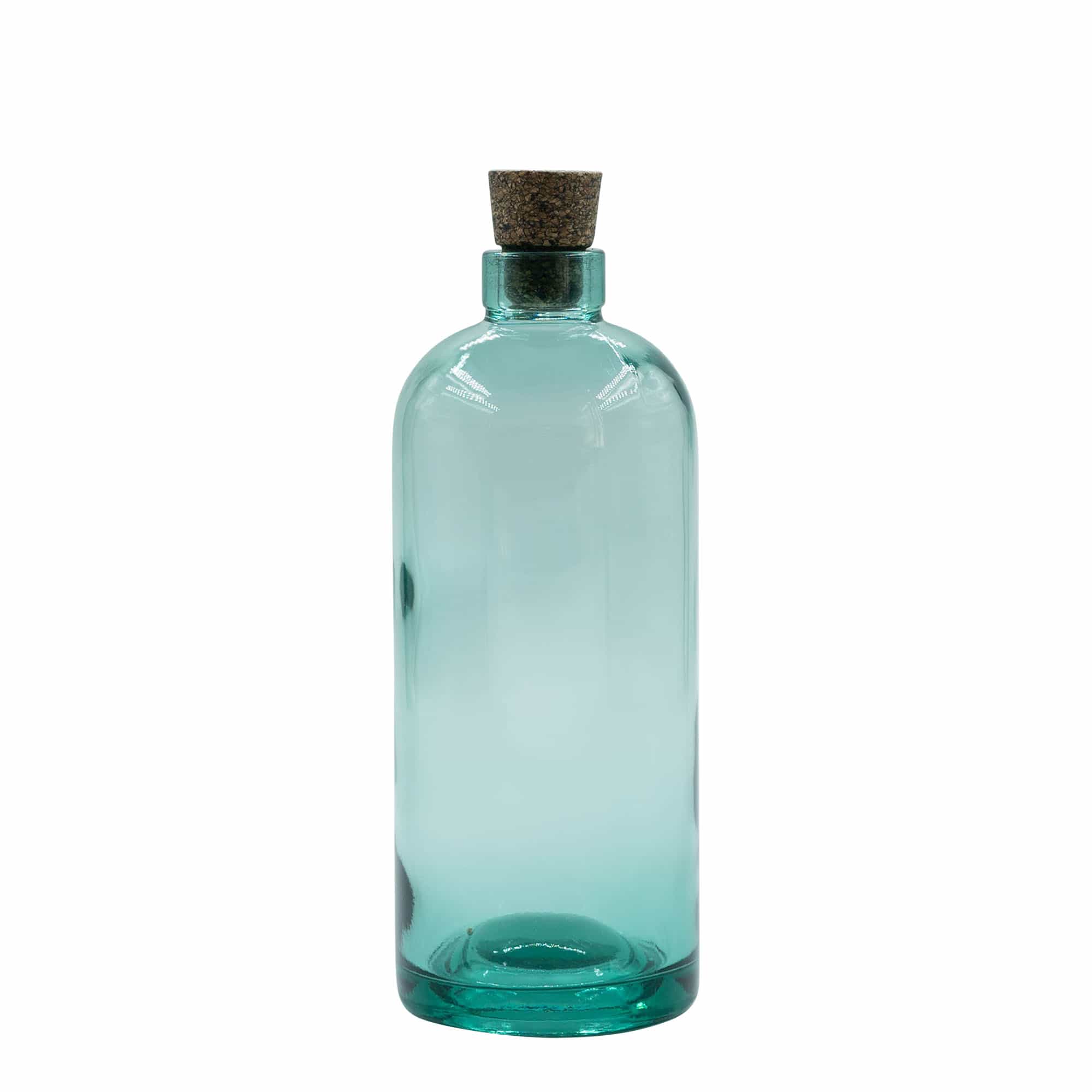 700 ml glass bottle 'Farm', mouth: cork