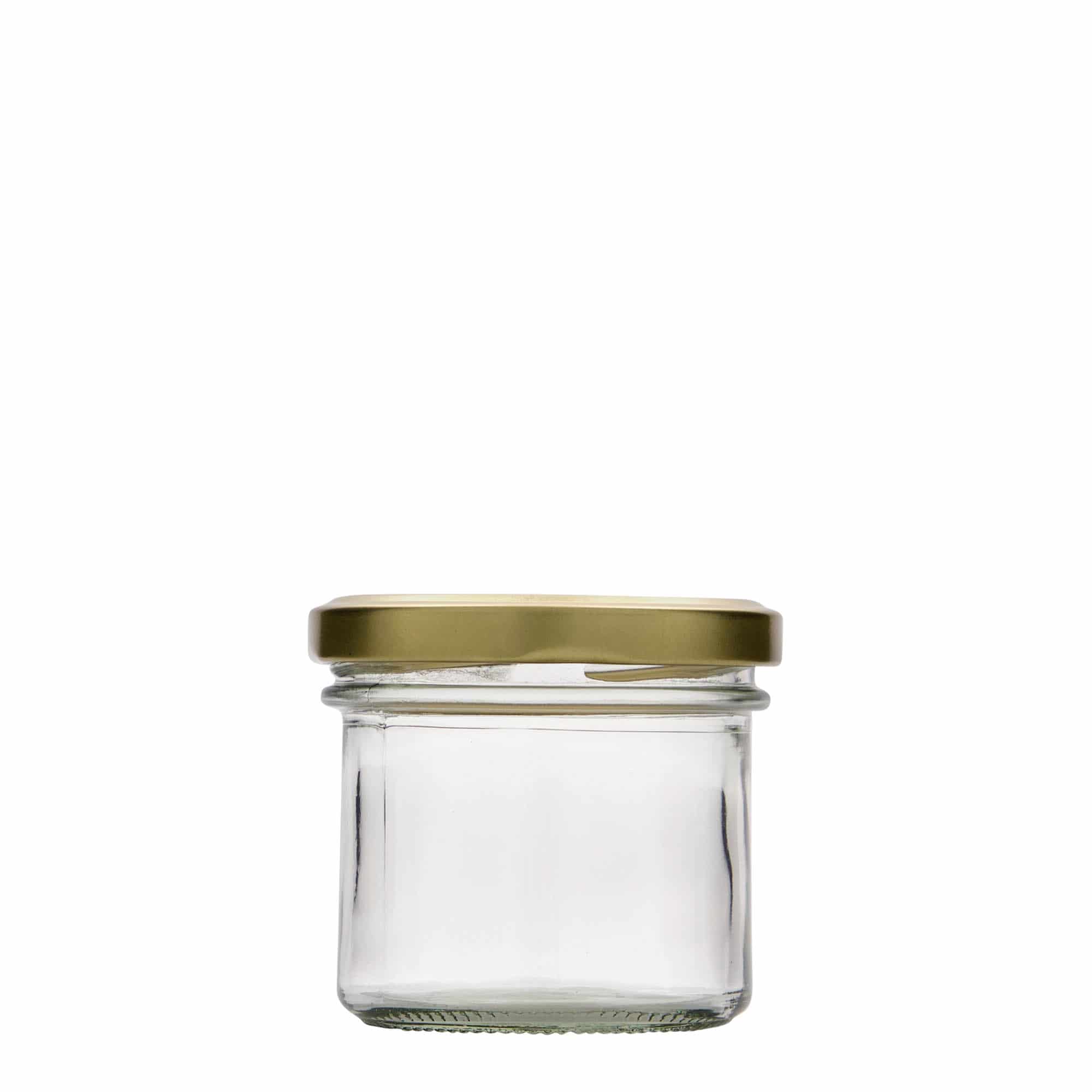 125 ml cylindrical jar, closure: twist off (TO 66)