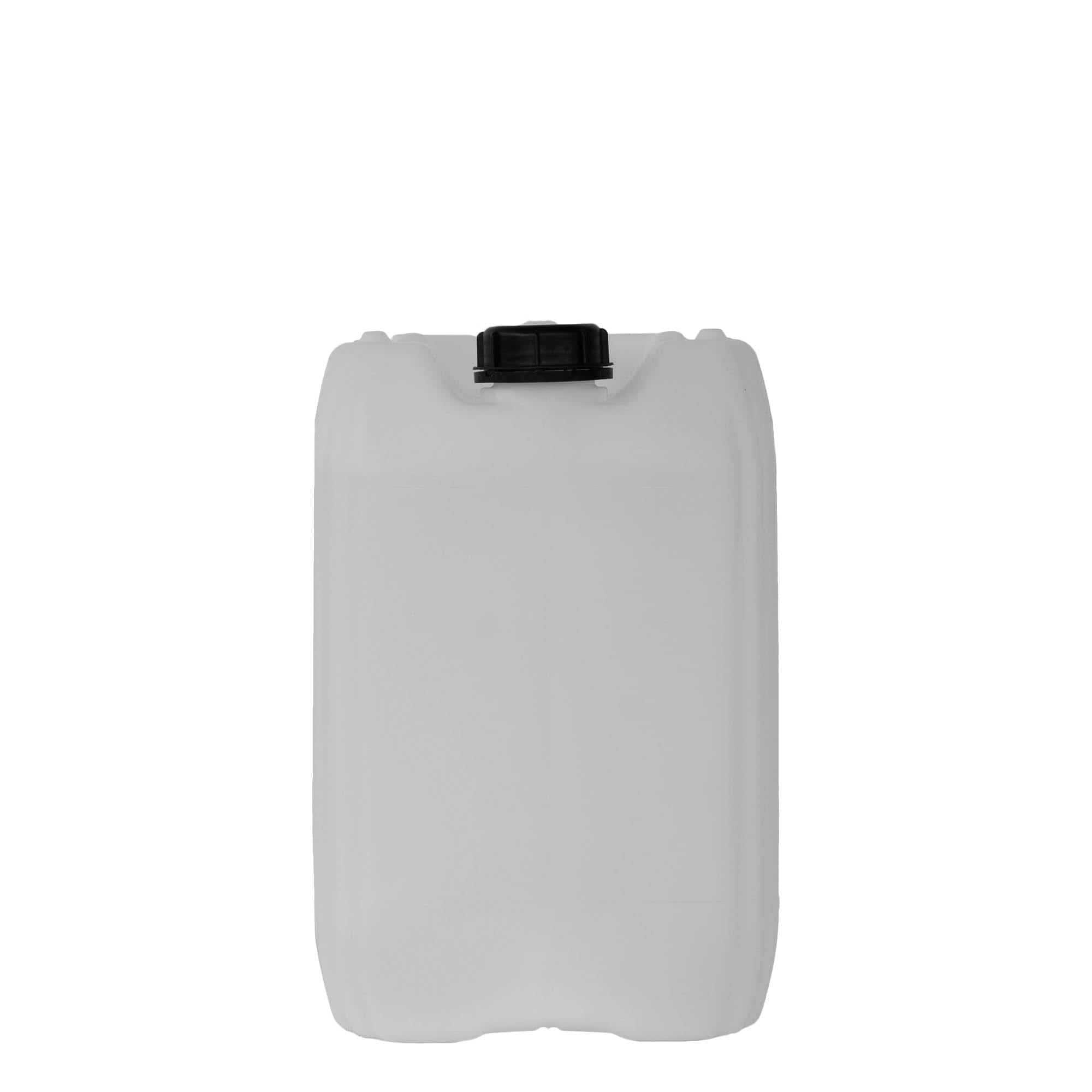 20 l canister, rectangular, HDPE plastic, natural, closure: ND 60