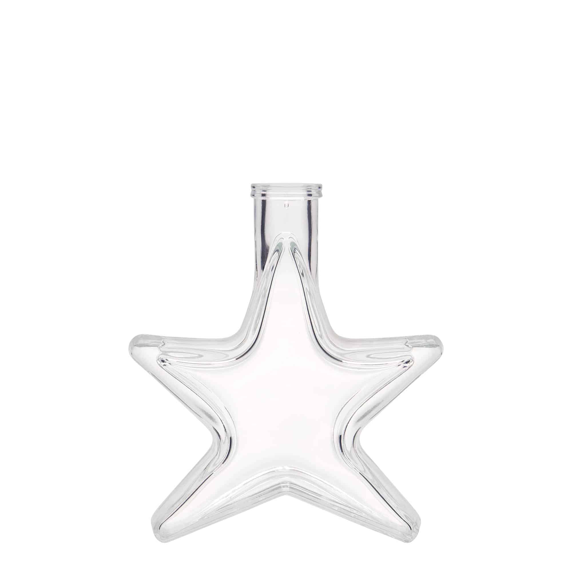 100 ml glass bottle 'Star', closure: cork