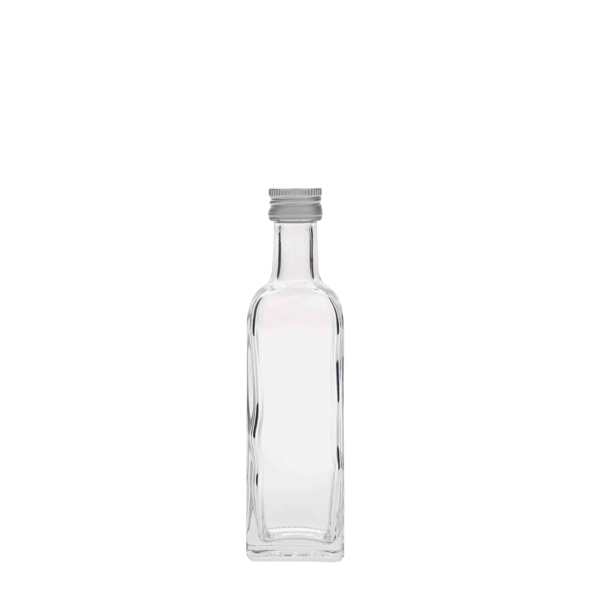 60 ml glass bottle 'Marasca', square, closure: PP 18