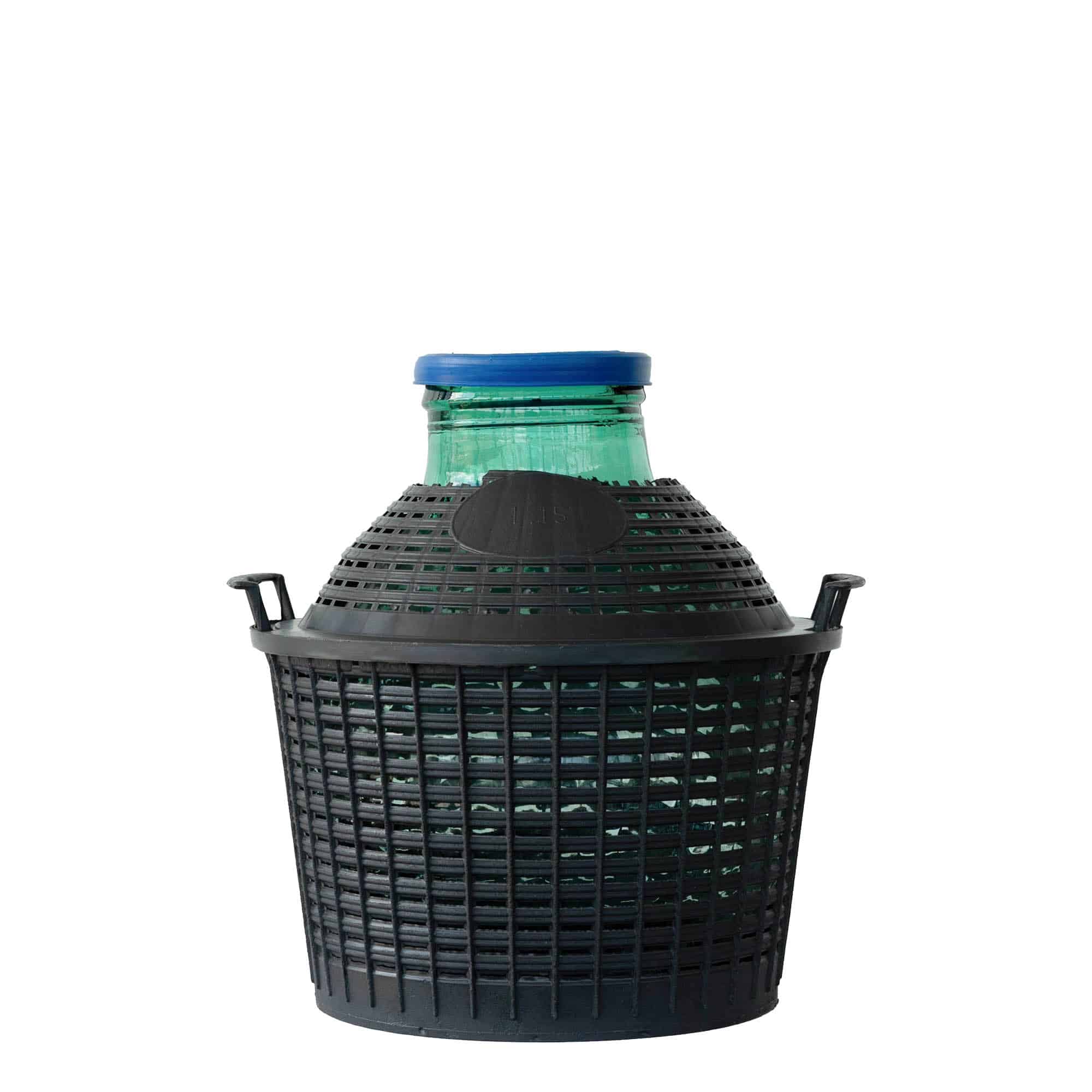 15 l wide neck carboy, glass, closure: slip lid