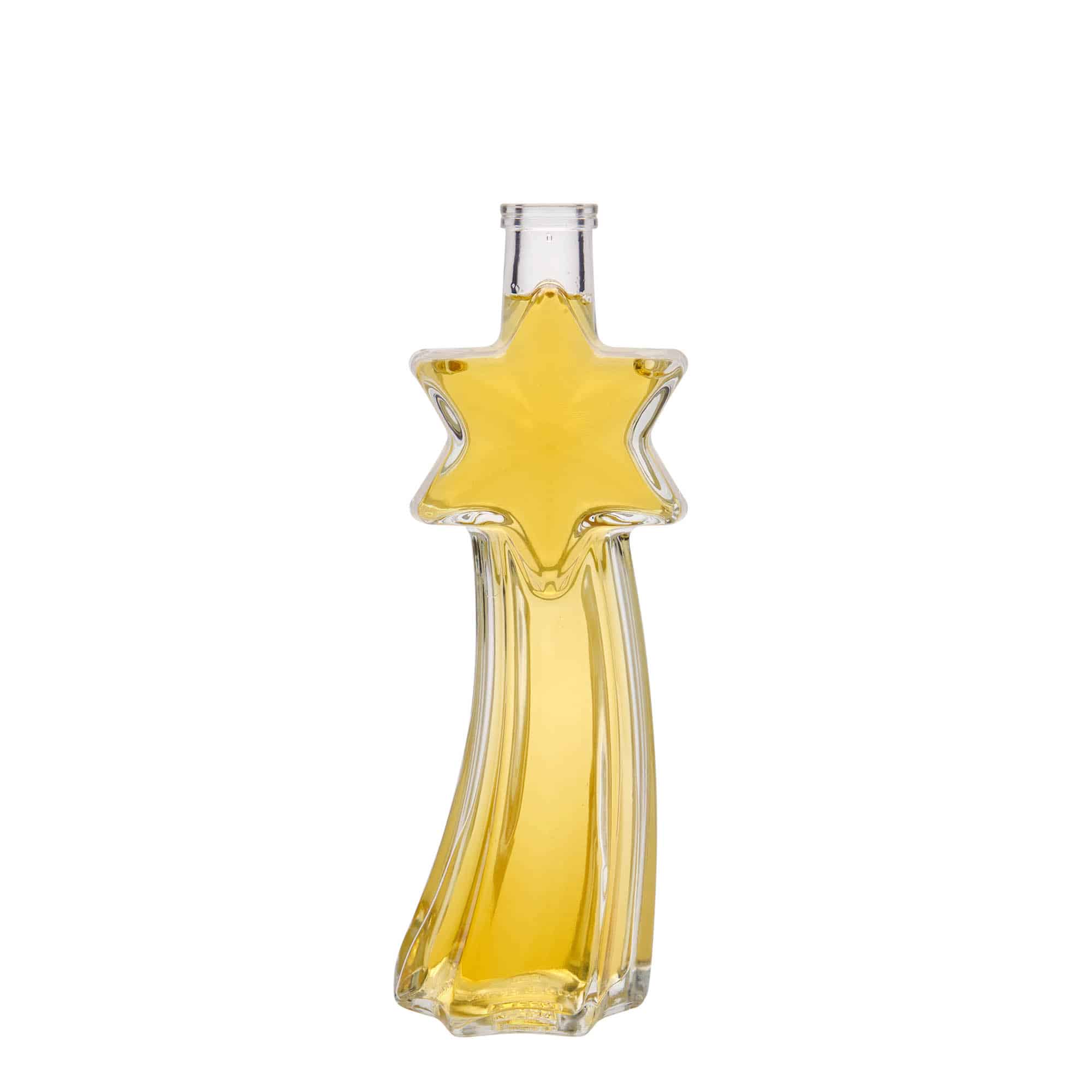 200 ml glass bottle 'Shooting Star', closure: cork