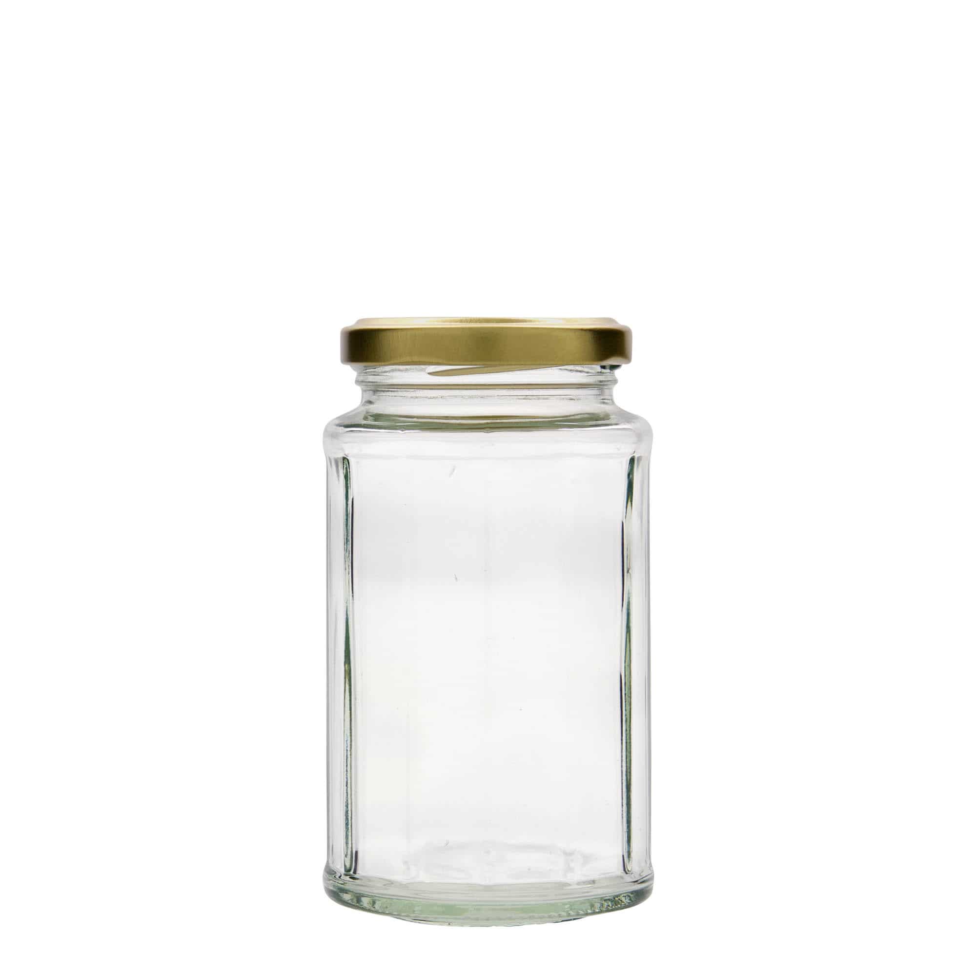 288 ml multifaceted jar, twelve-sided, closure: twist off (TO 58)