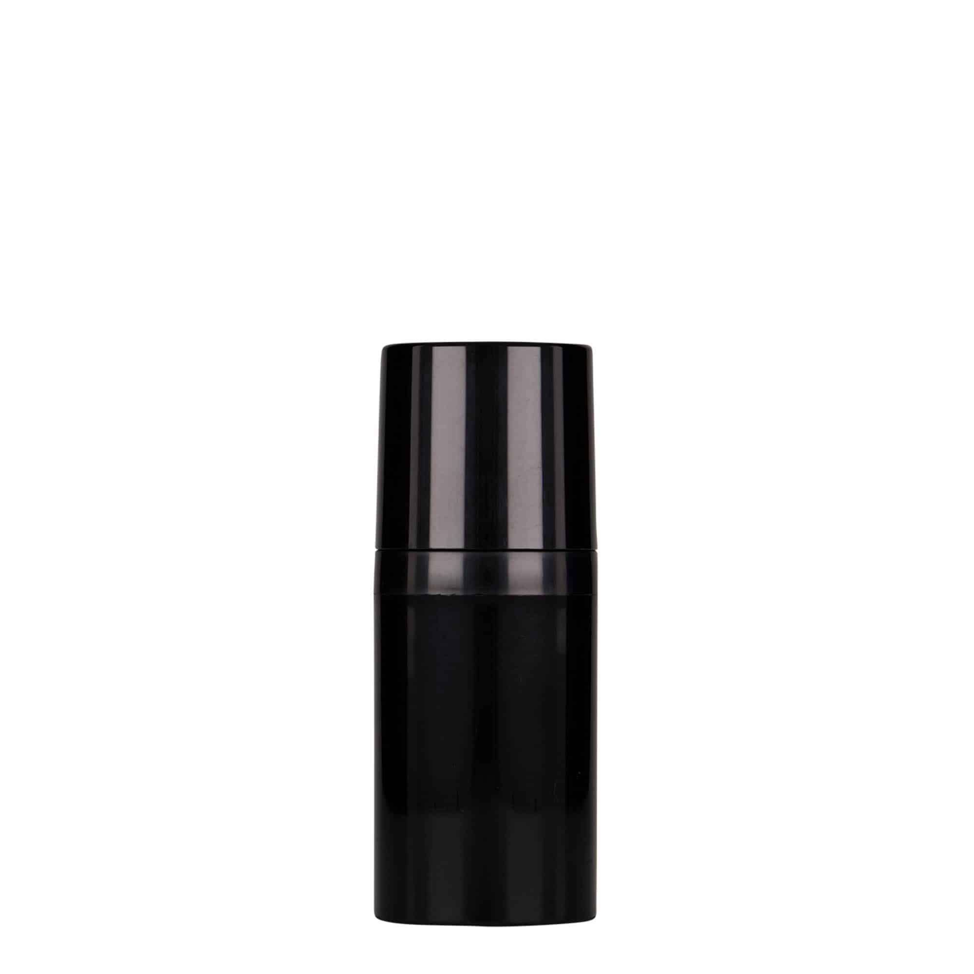 30 ml airless dispenser 'Mezzo', PP plastic, black