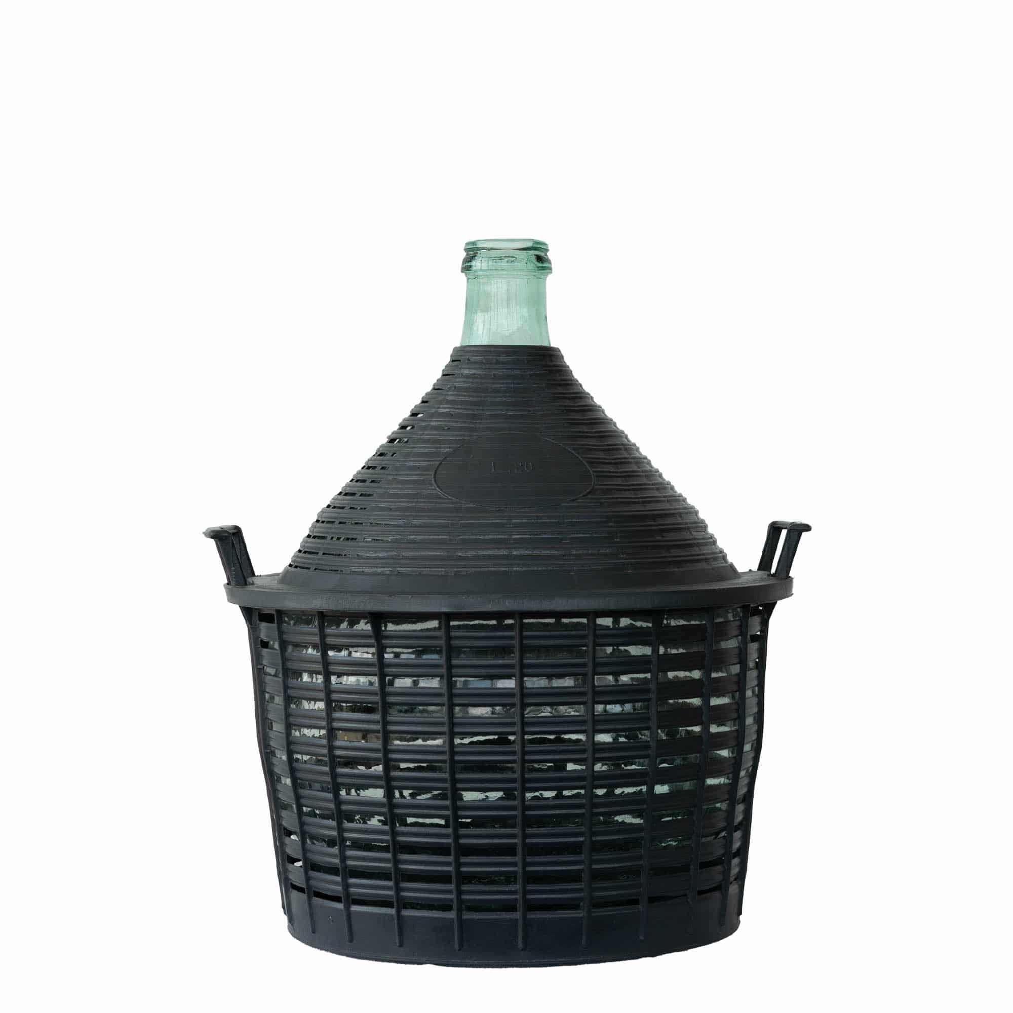 20 l narrow neck carboy, glass, closure: slip lid