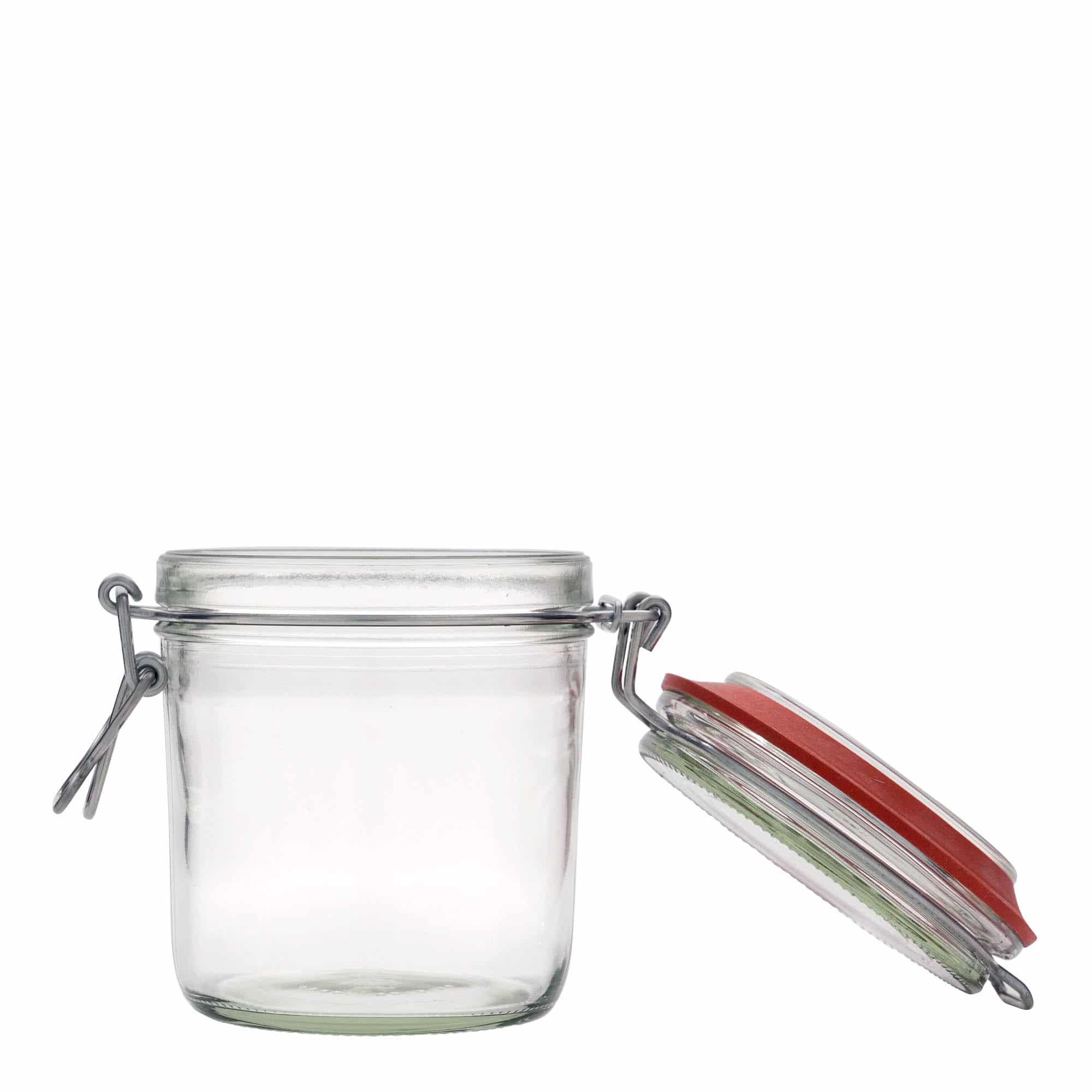 530 ml clip top jar, closure: clip top