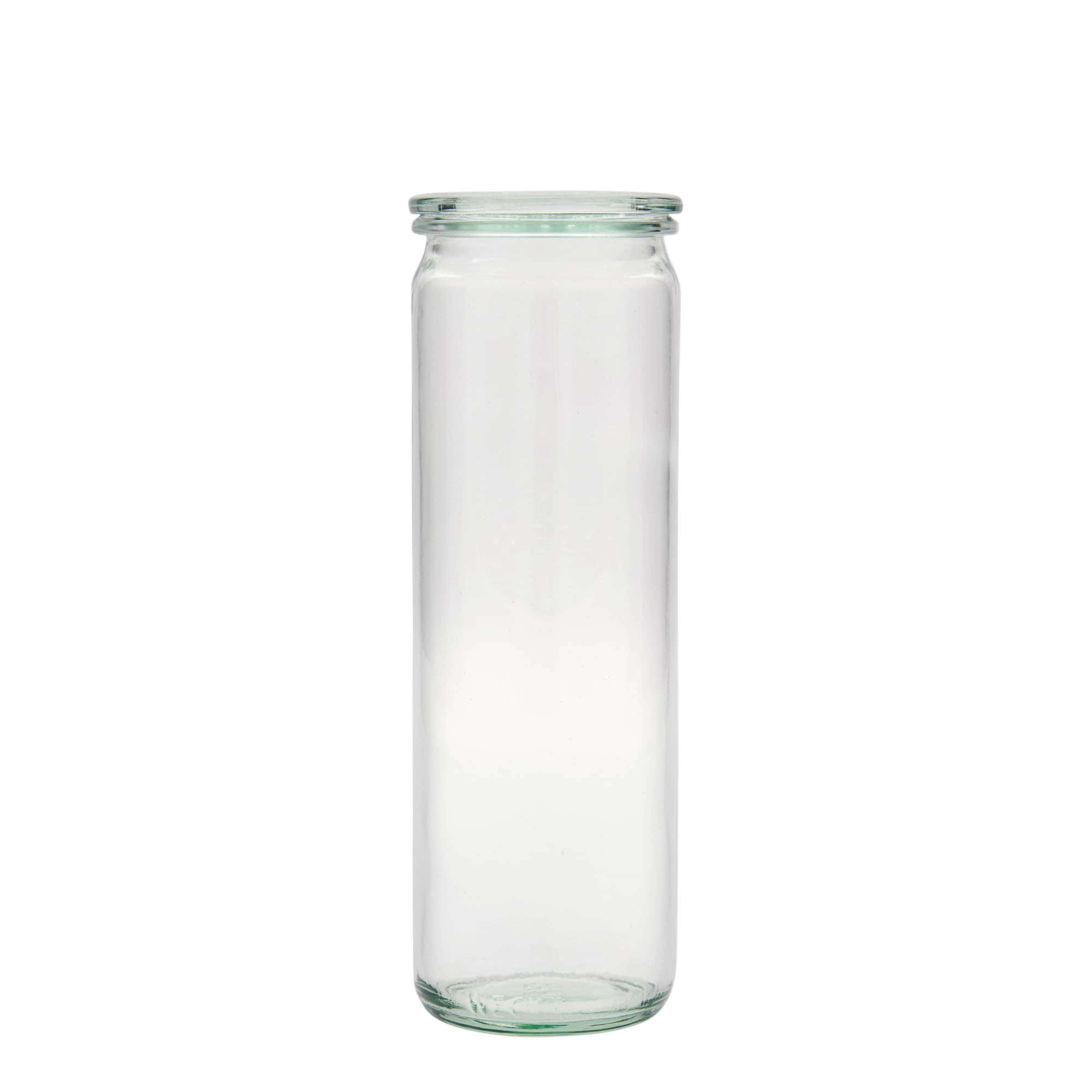 600 ml WECK tall cylinder jar, closure: round rim