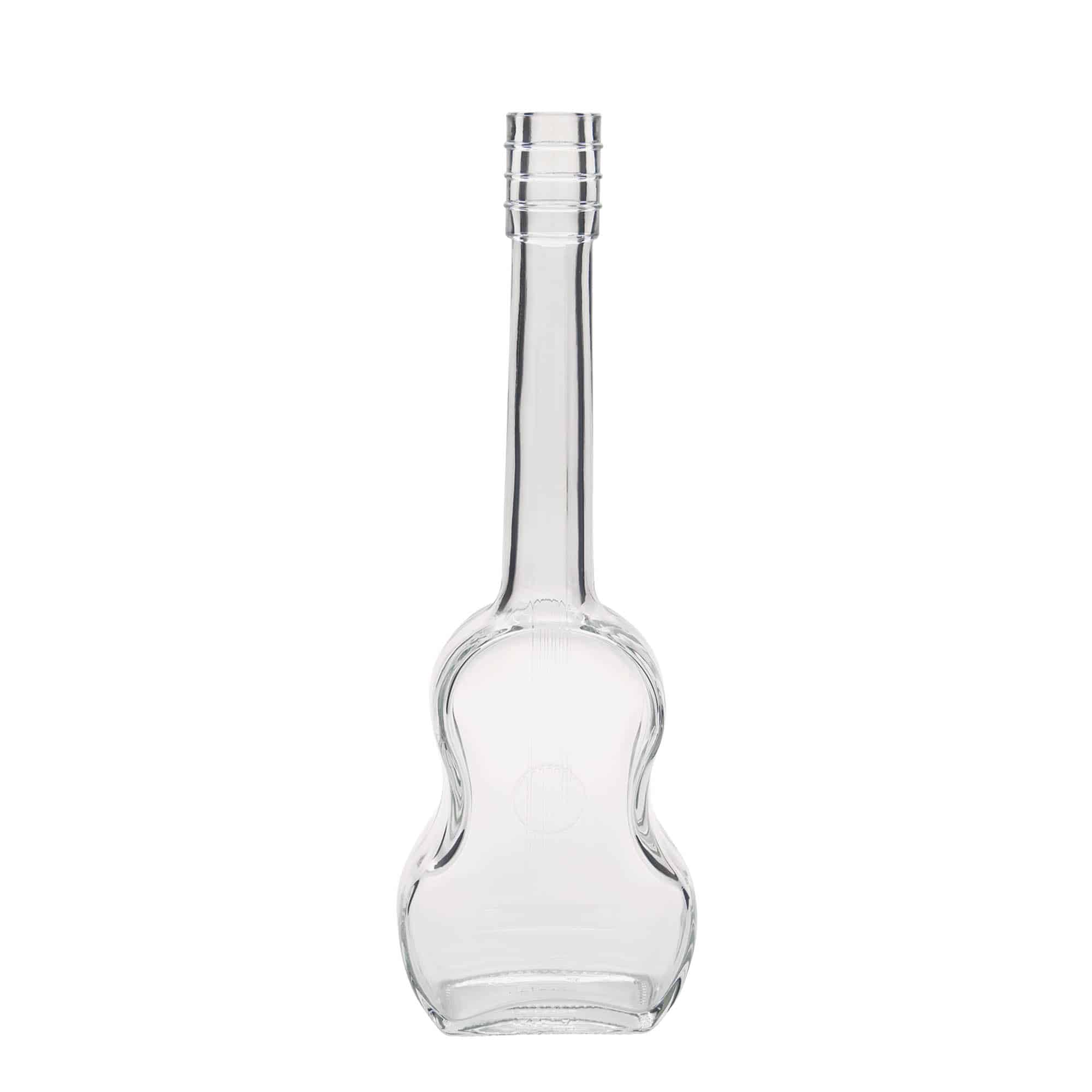 500 ml glass bottle 'Guitar', closure: cork