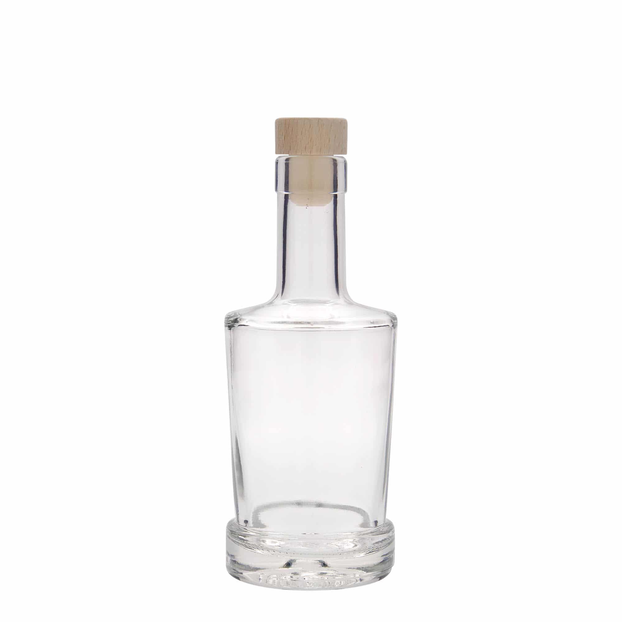 250 ml glass bottle 'Deborah', closure: cork