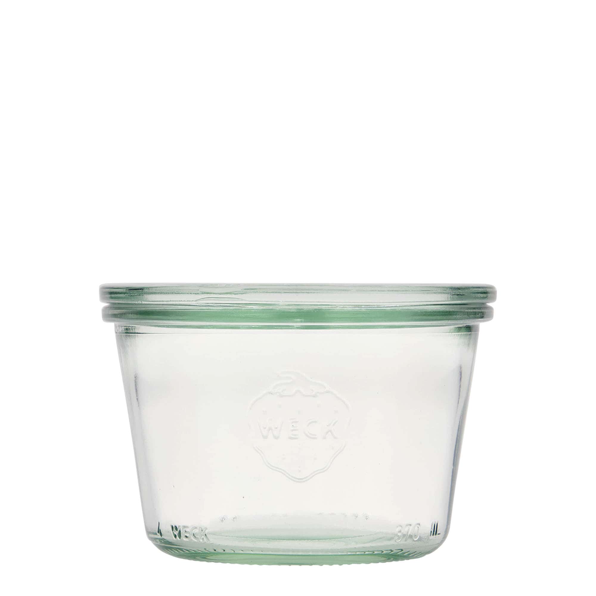 370 ml WECK cylindrical jar, closure: round rim