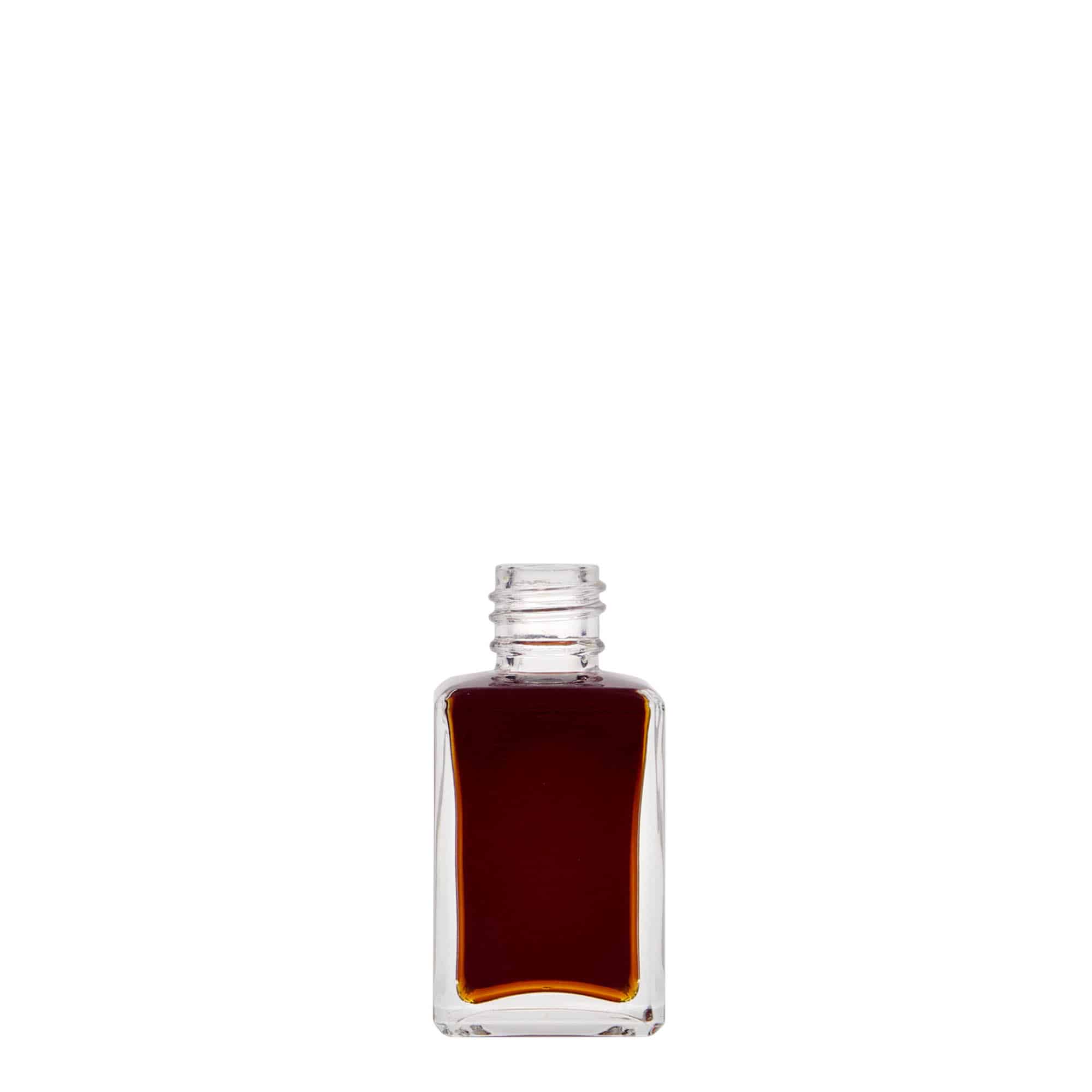 30 ml glass bottle 'Tamme', square, closure: PP 18