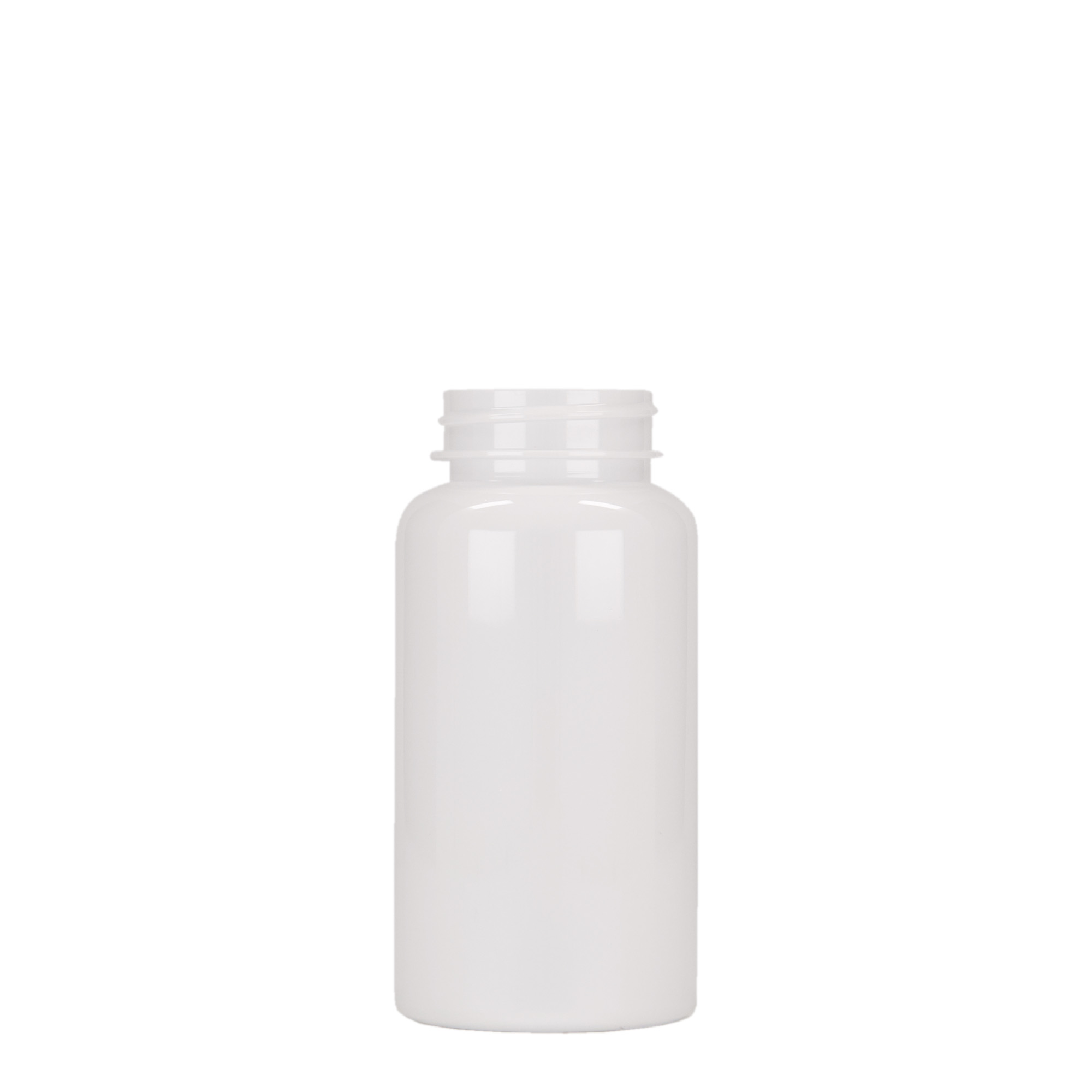 150 ml PET packer, plastic, white, closure: GPI 38/400