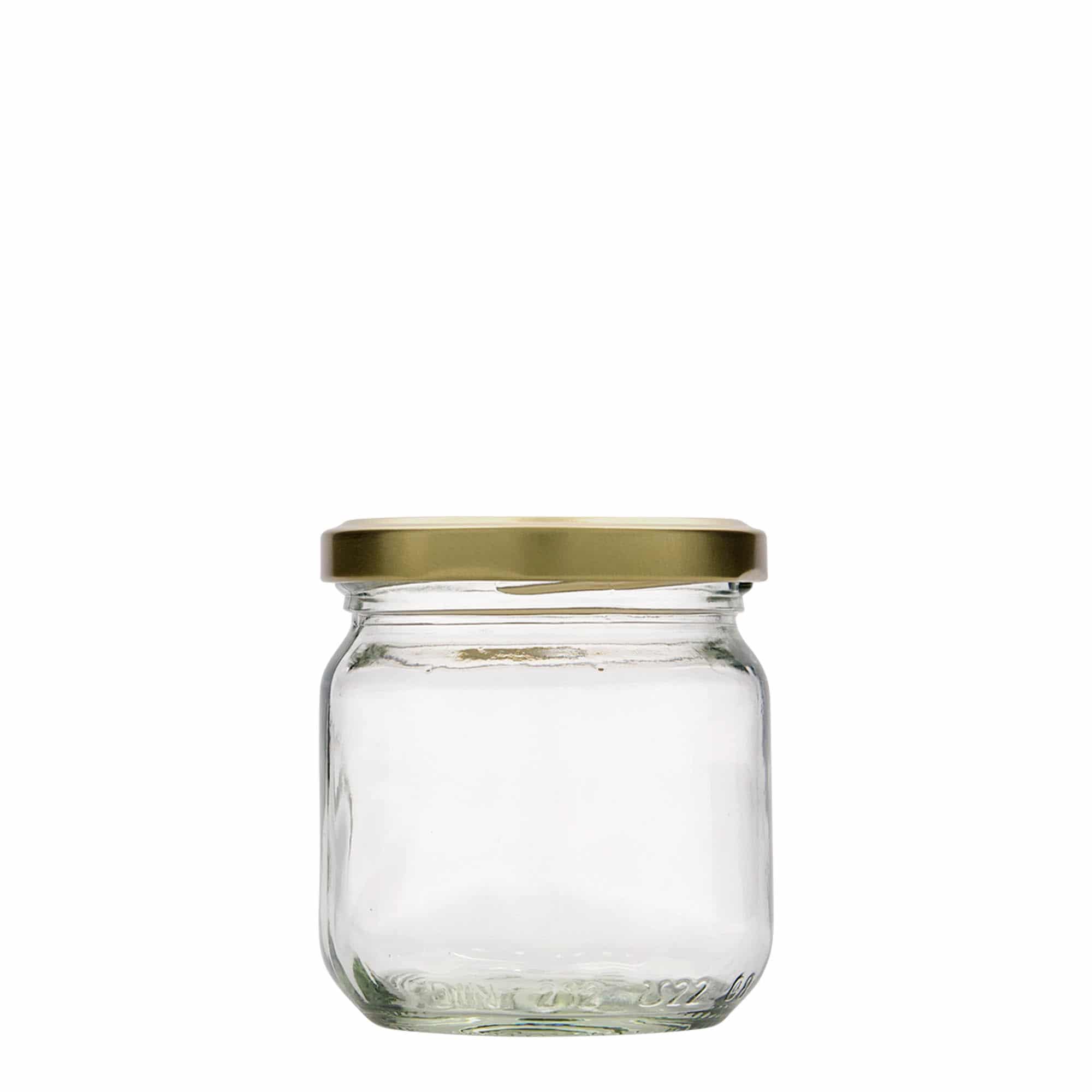 212 ml round jar, closure: twist off (TO 66)