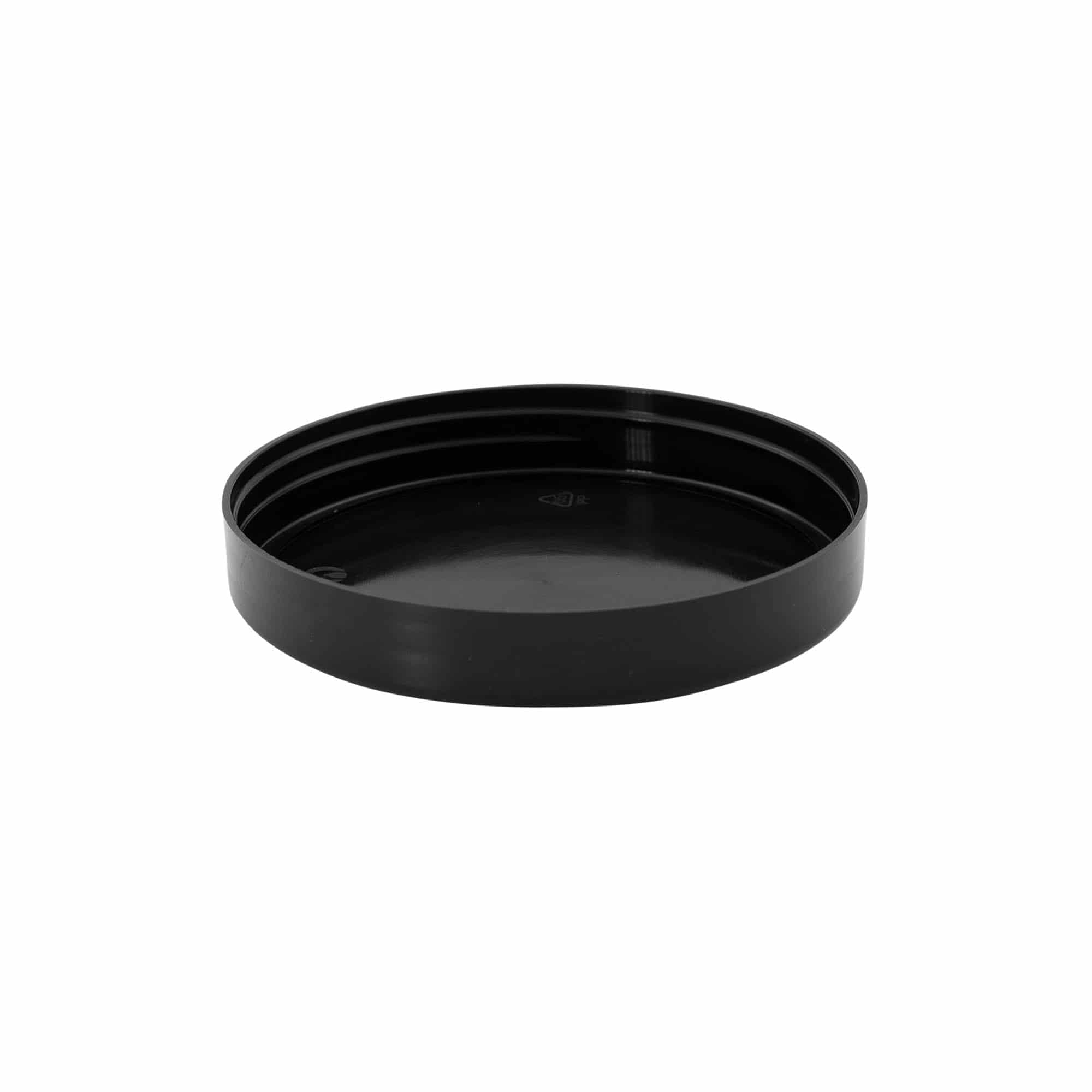 Screw cap, PP plastic, black, for opening: GPI 100/400