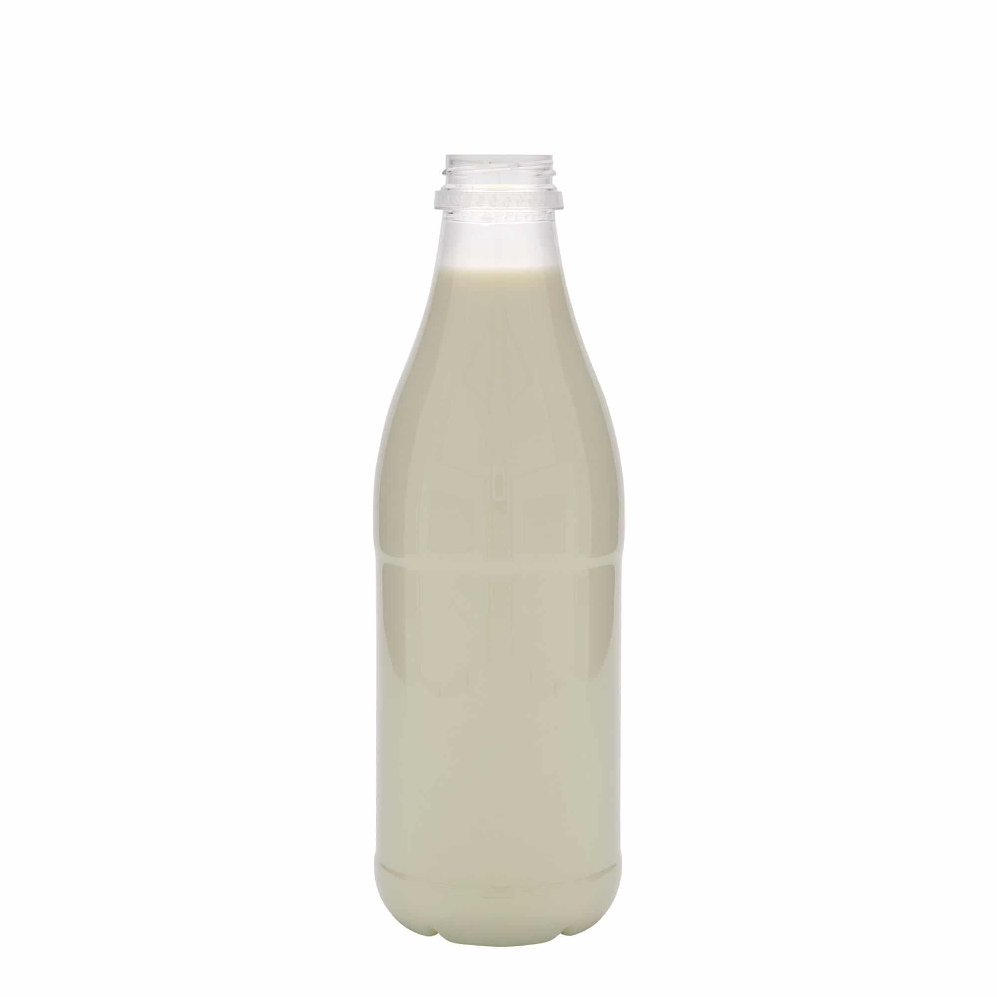 1,000 ml PET bottle 'Milk and Juice', plastic, closure: 38 mm