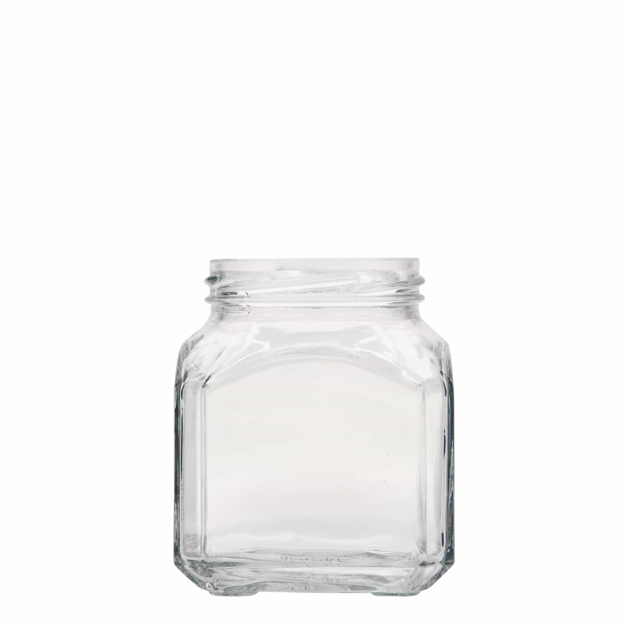 314 ml square jar 'Milano', closure: twist off (TO 63)