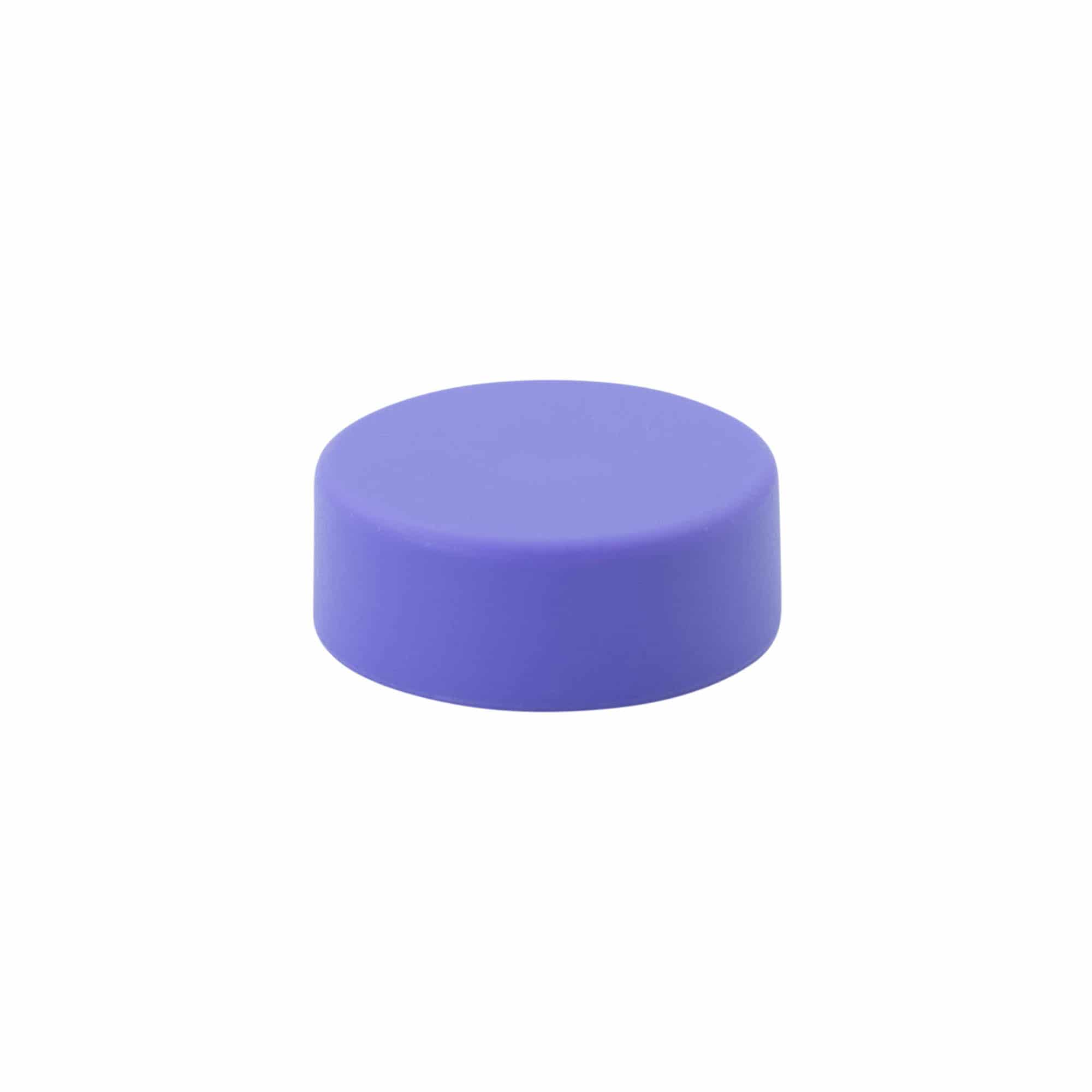 Screw cap, ABS plastic, violet, for opening: GPI 33/400