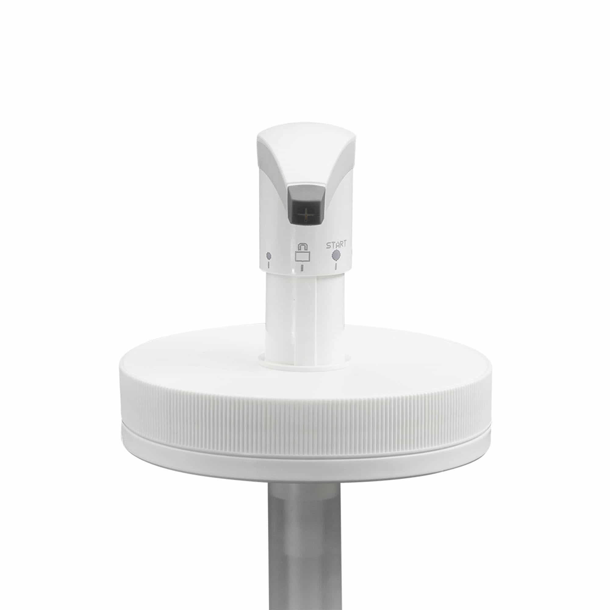 Dispenser pump for 1,240 ml 'Securibox', PE plastic, white, for opening: screw cap