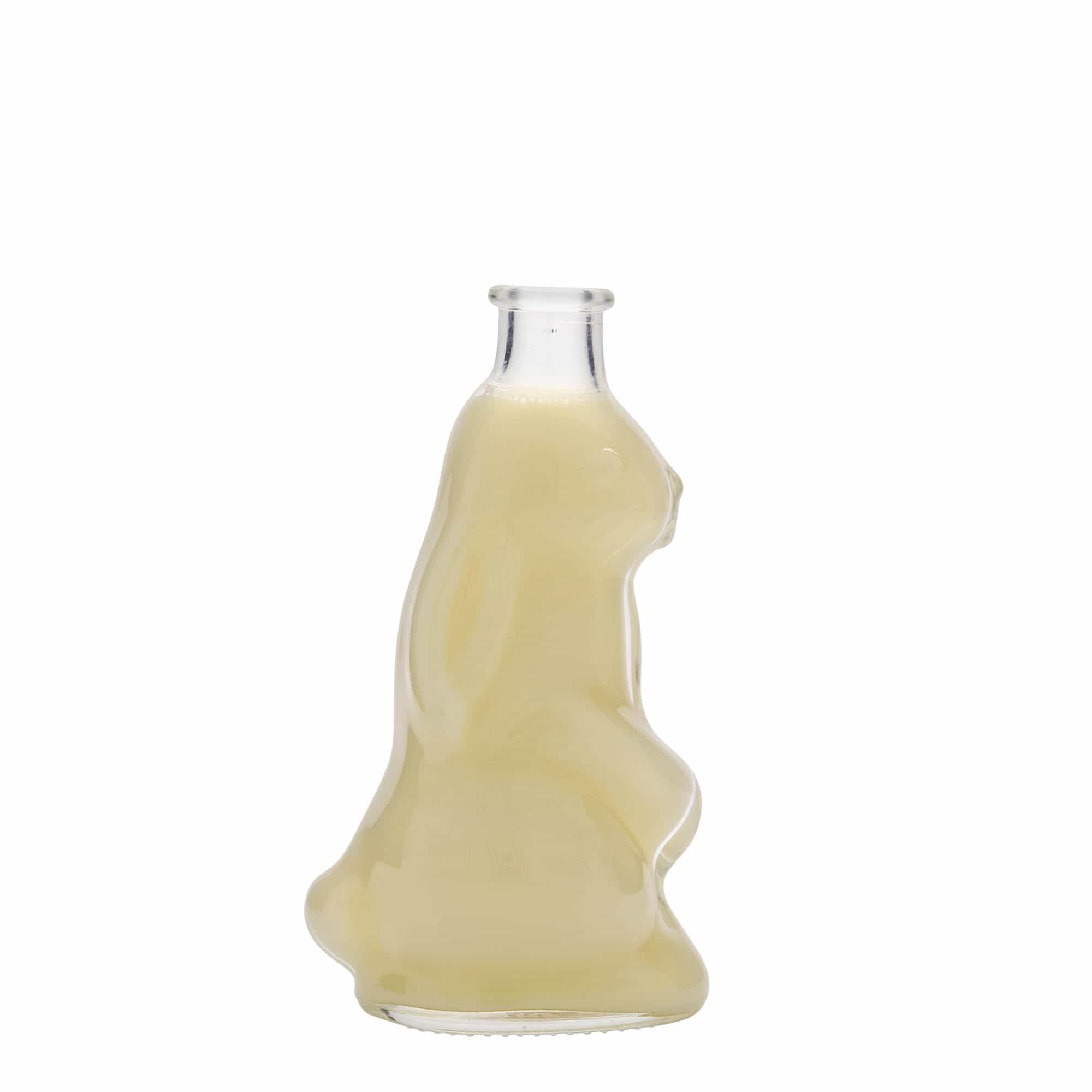 200 ml glass bottle 'Hare', closure: cork