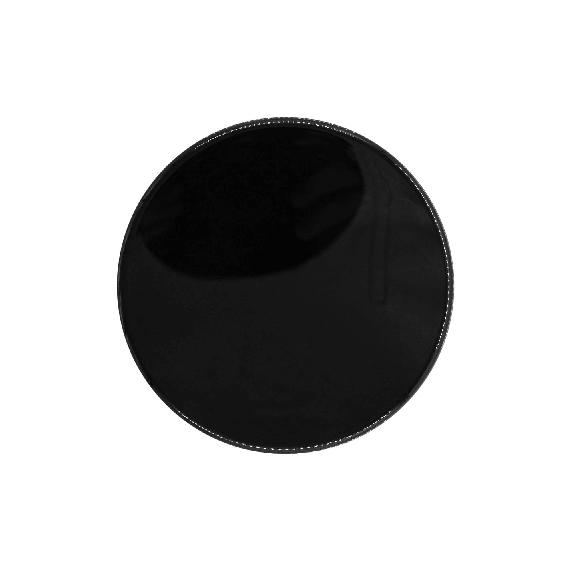 Screw cap, PP plastic, black, for opening: GPI 100/400