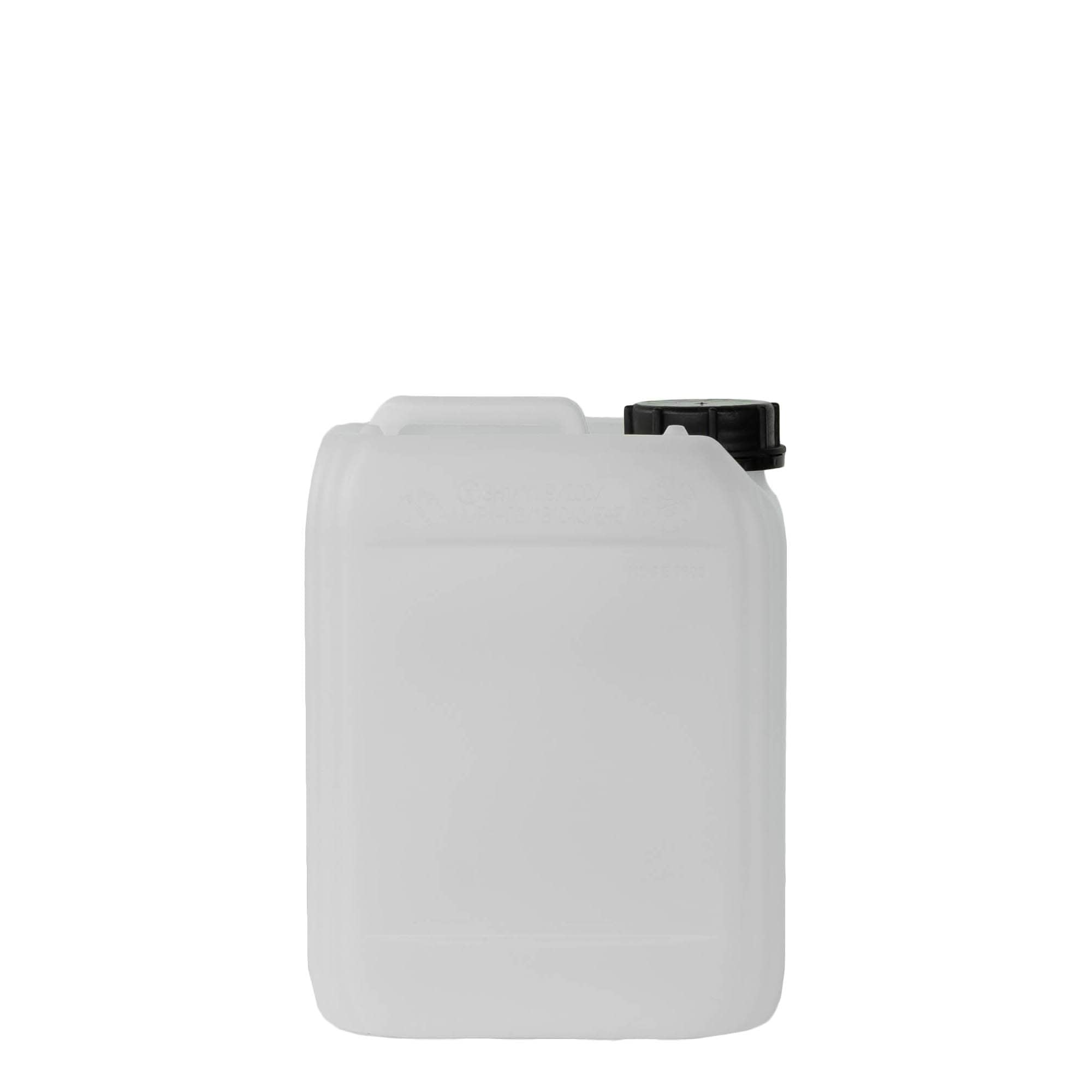 5 l canister, rectangular, HDPE plastic, natural, closure: ND 55