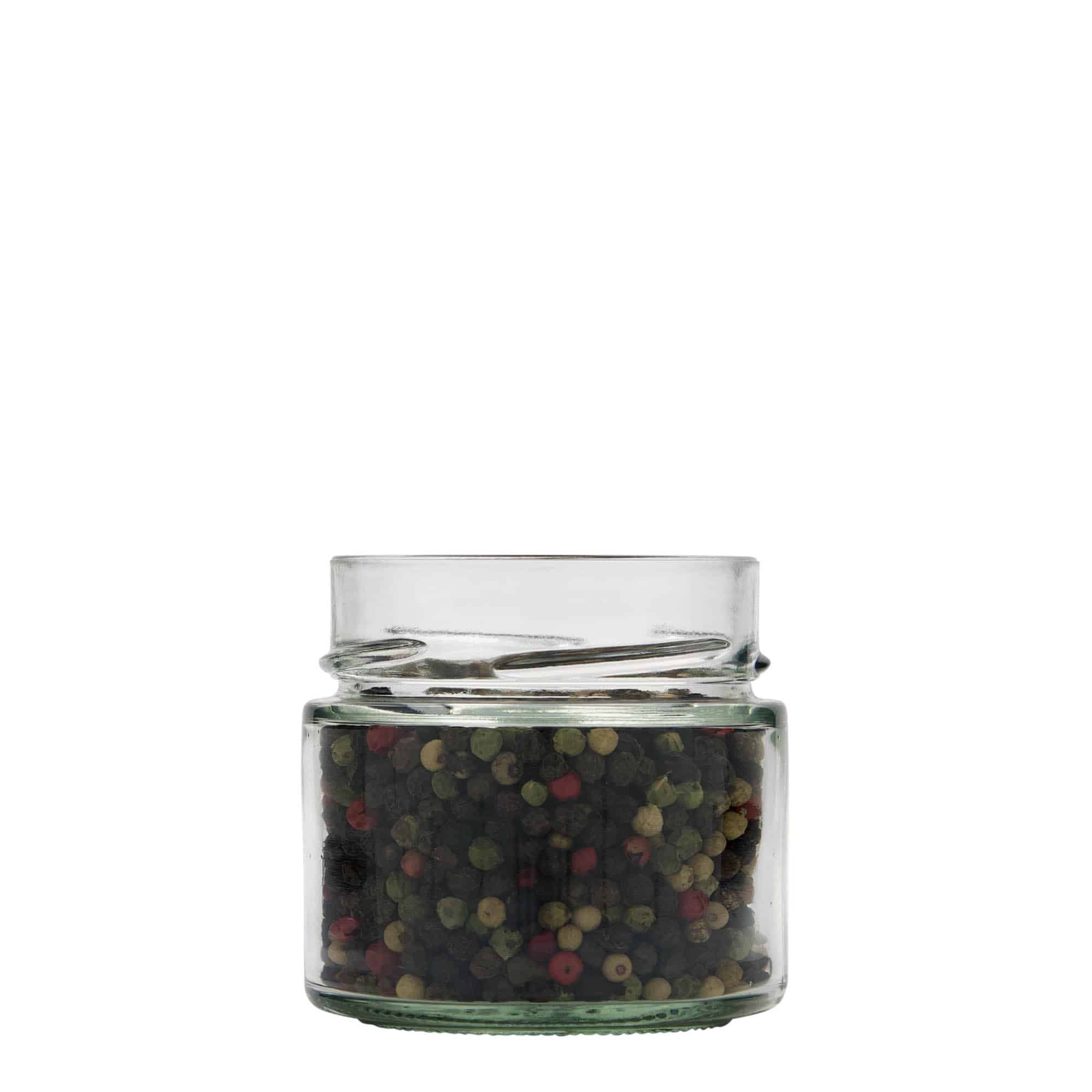 212 ml round jar, closure: deep twist off (DTO 70)