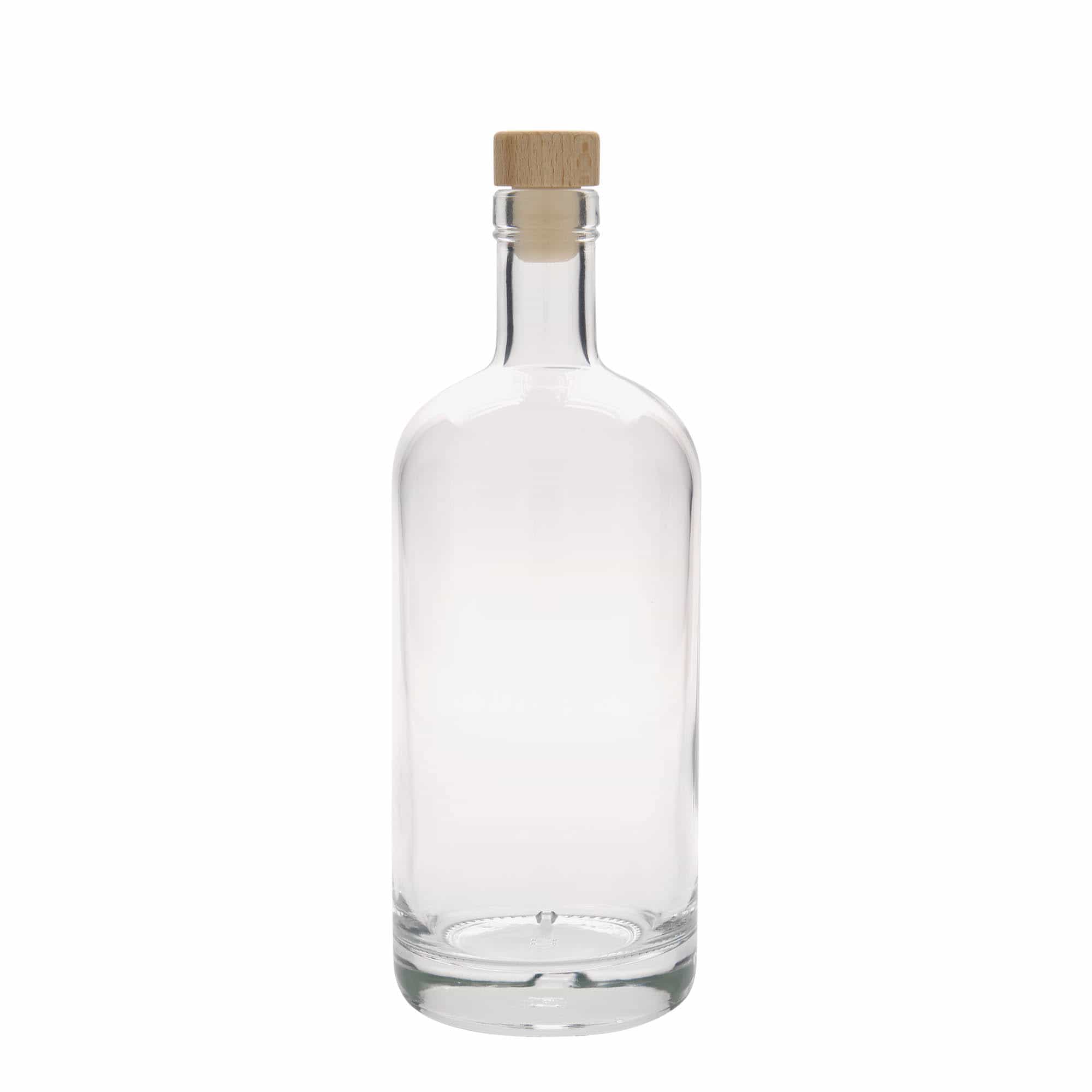 700 ml glass bottle 'Linea Uno', closure: cork