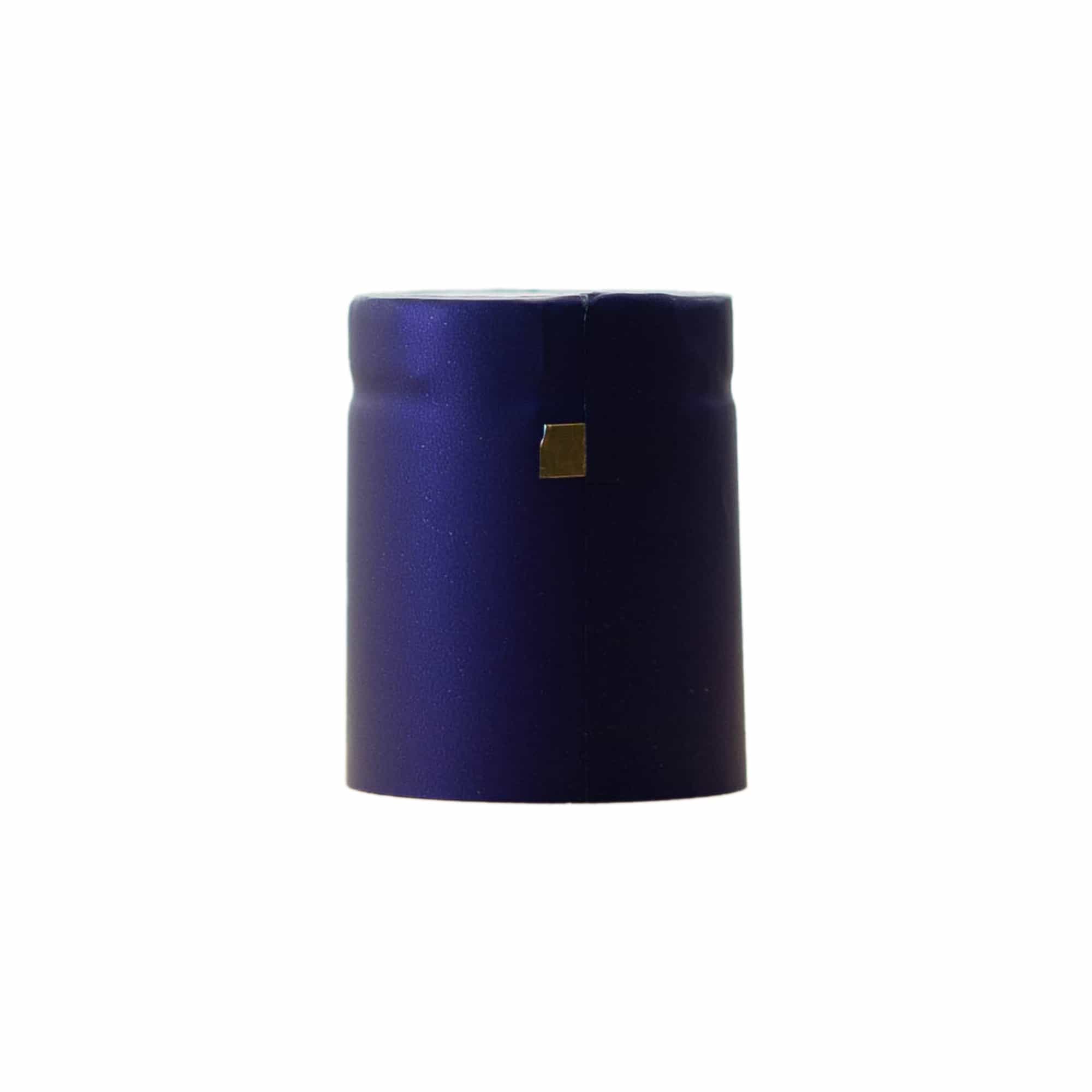 Heat shrink capsule 32x41, PVC plastic, violet
