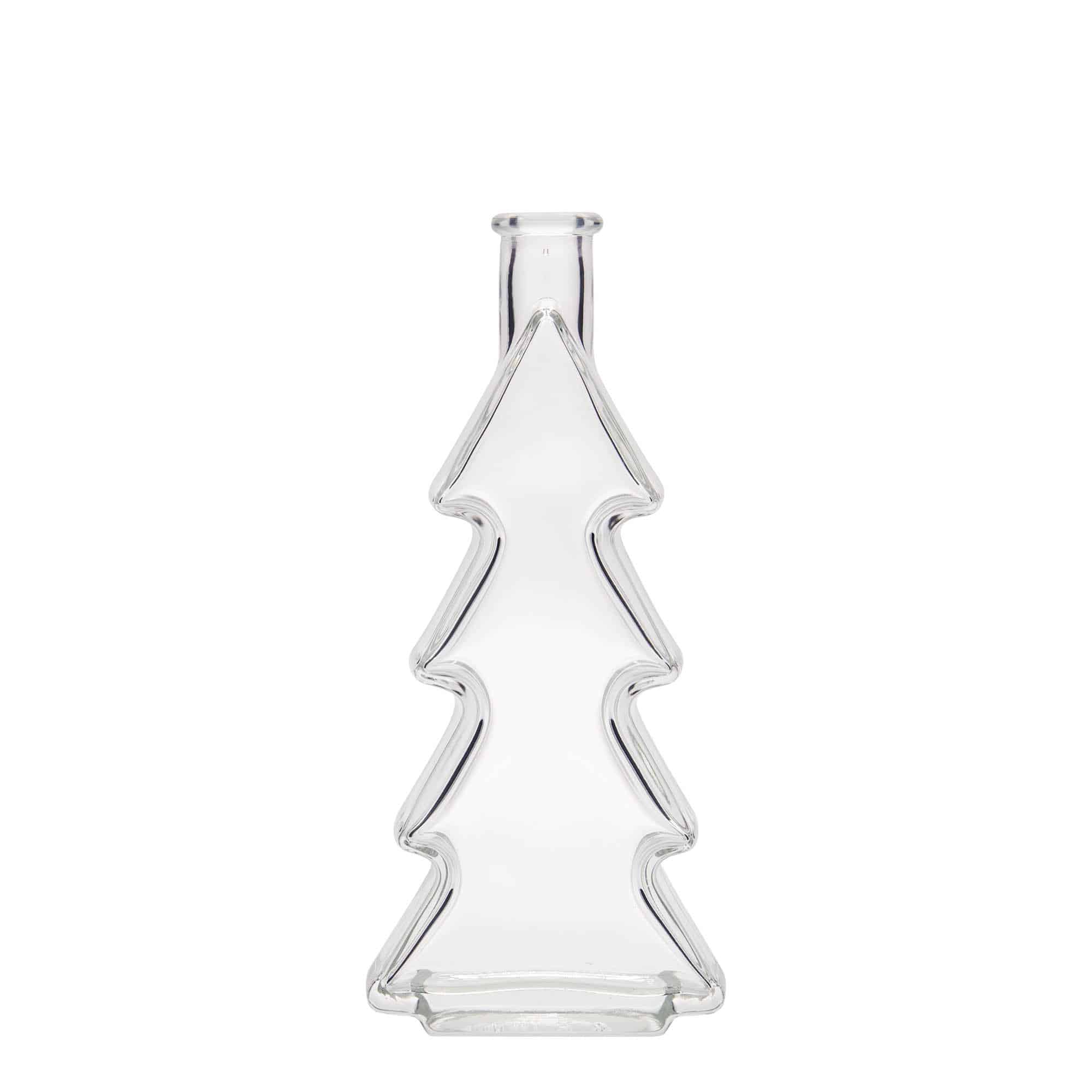 200 ml glass bottle 'Christmas Tree', closure: cork