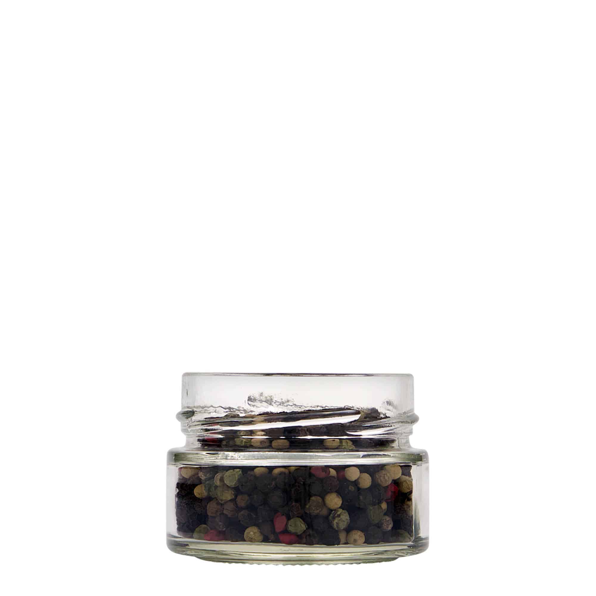 119 ml round jar 'Aurora', closure: deep twist off (DTO 66)