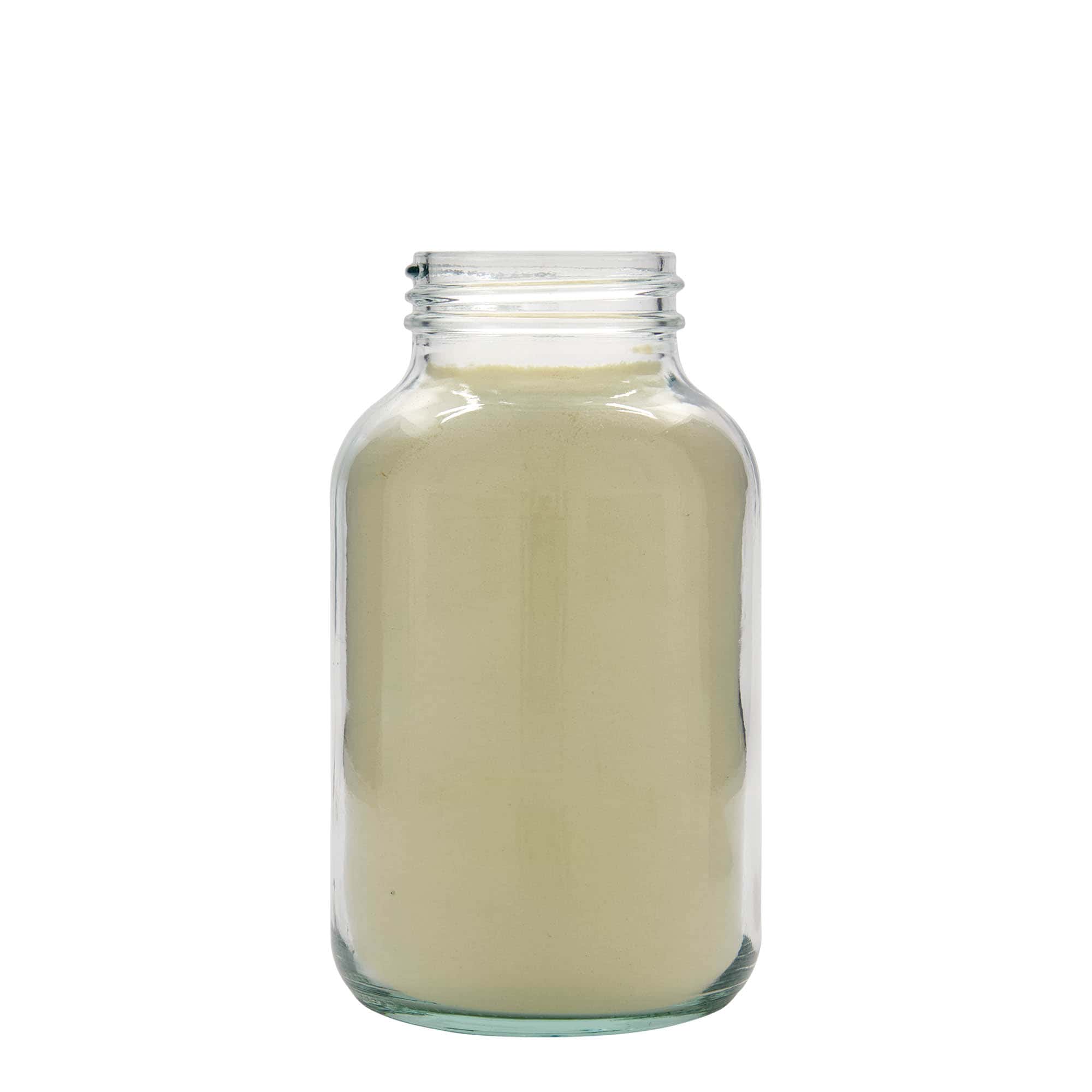 1,000 ml wide mouth jar, closure: DIN 68