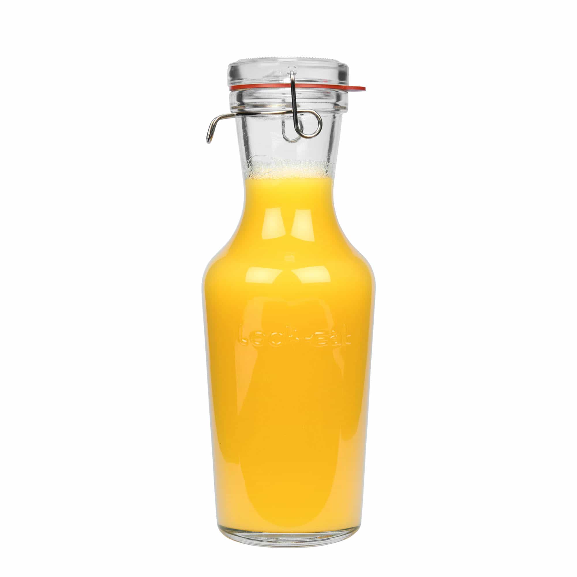 1,000 ml glass carafe 'Lock-Eat', closure: clip top