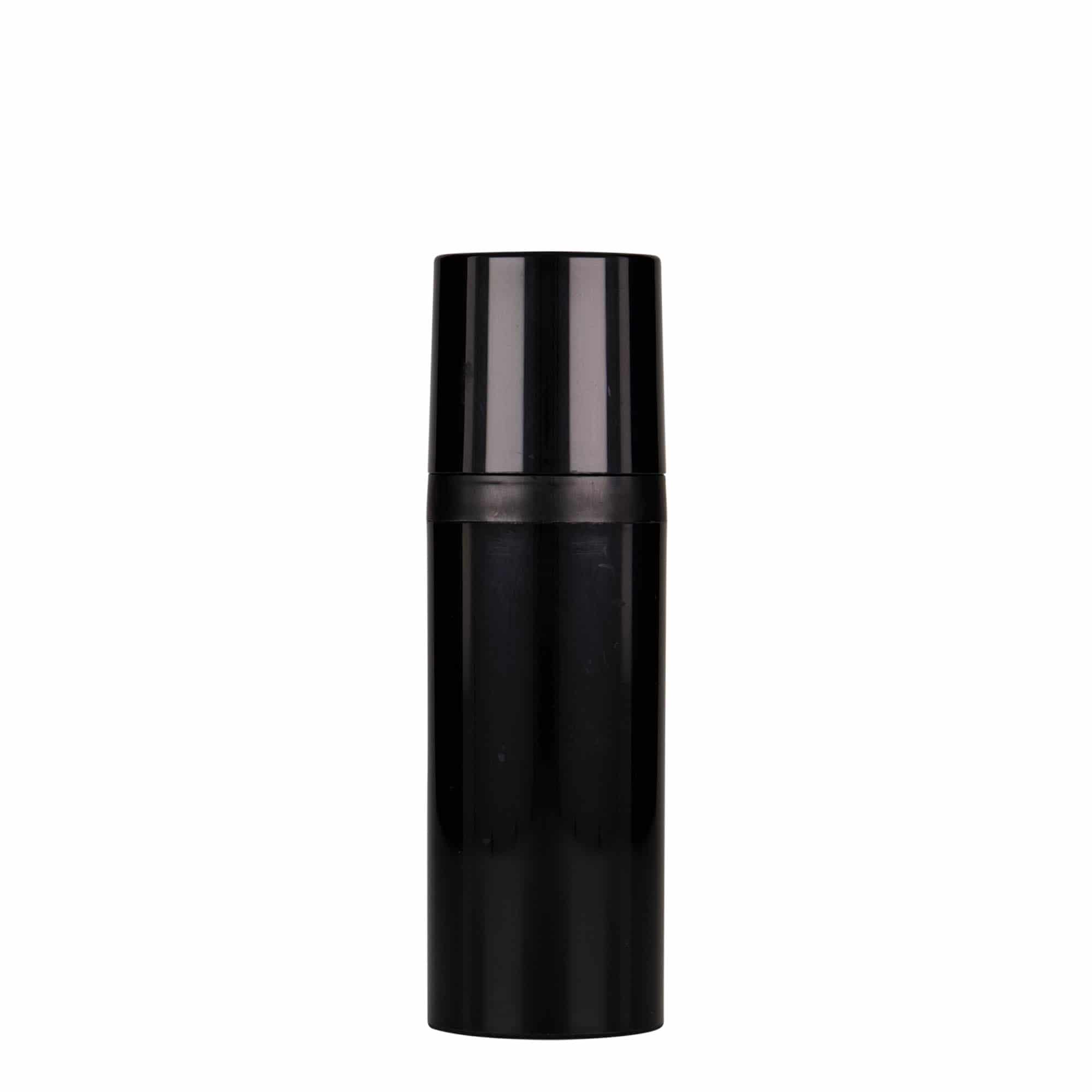 50 ml airless dispenser 'Mezzo', PP plastic, black