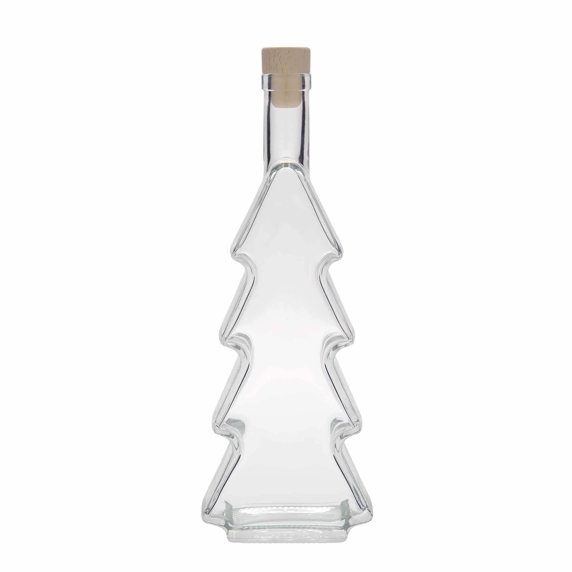 500 ml glass bottle 'Christmas Tree', closure: cork