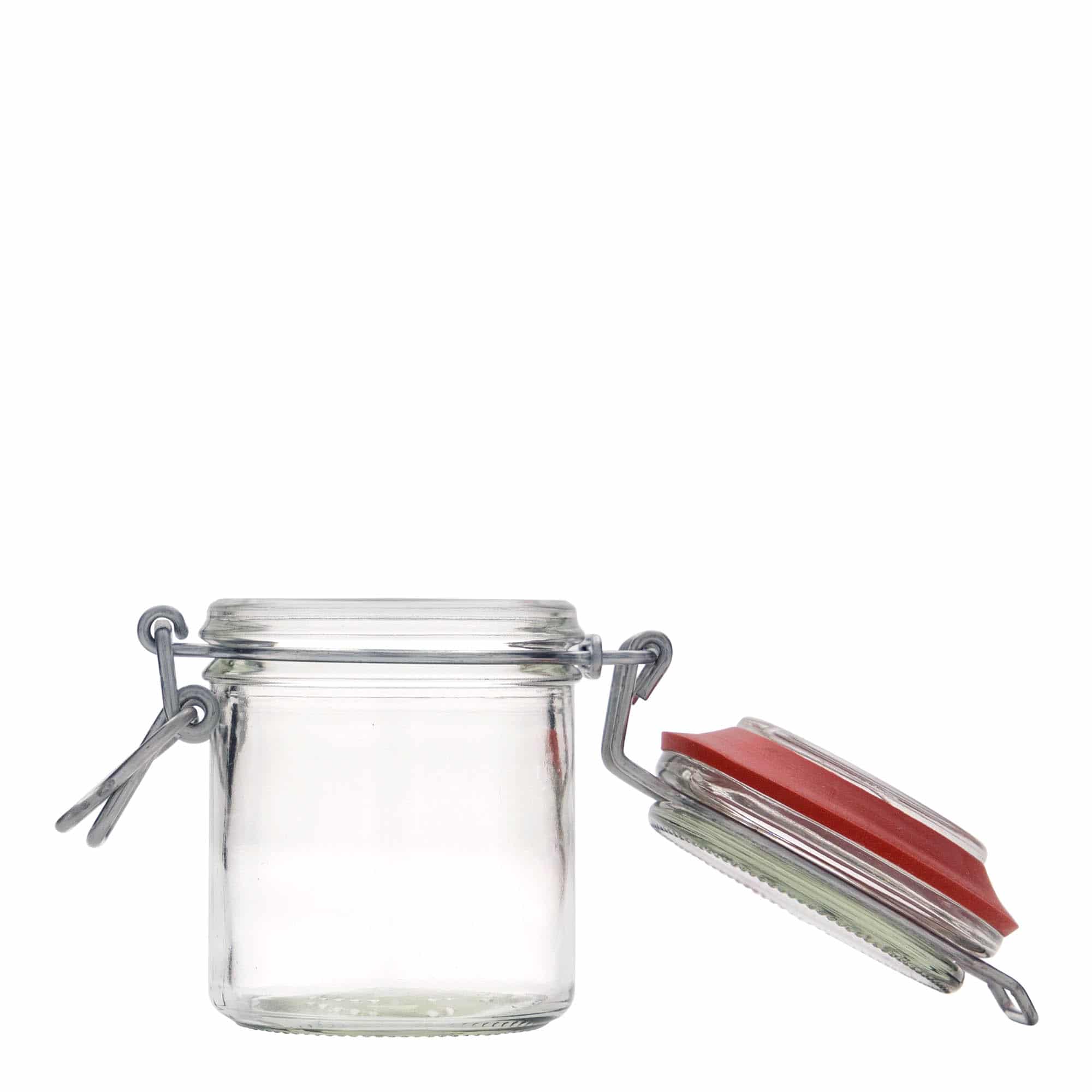 167 ml clip top jar, closure: clip top