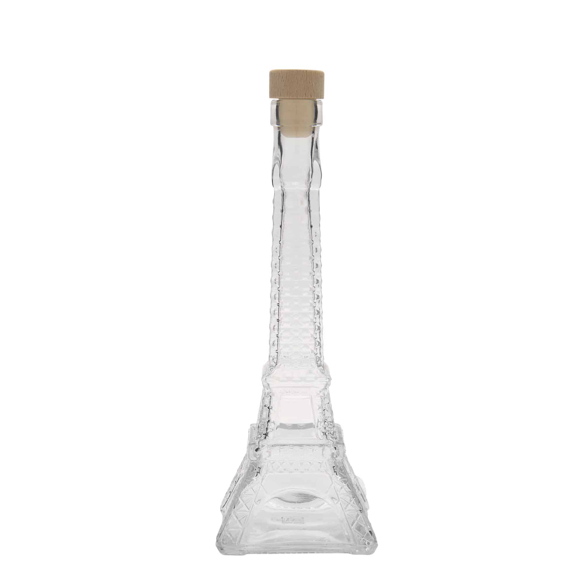 200 ml glass bottle 'Eiffel Tower', closure: cork