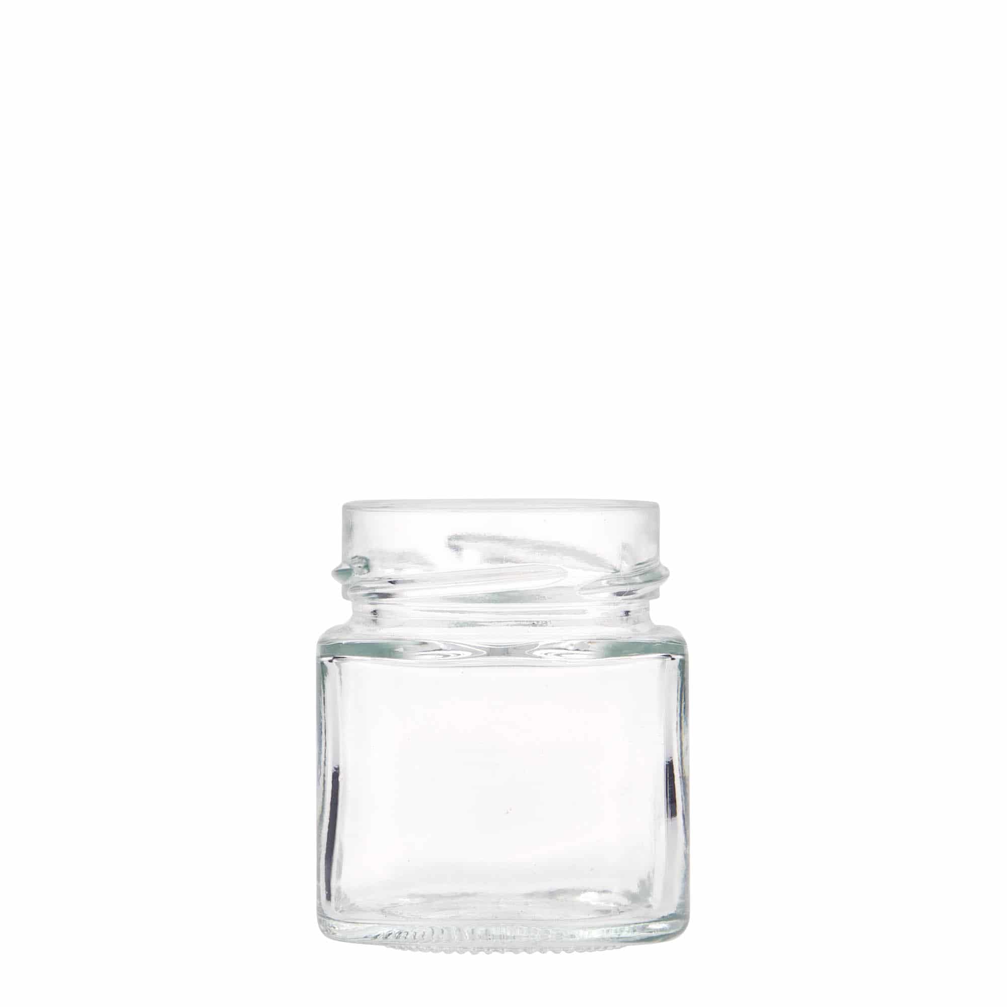 156 ml square jar 'Funny', closure: deep twist off (DTO 58)