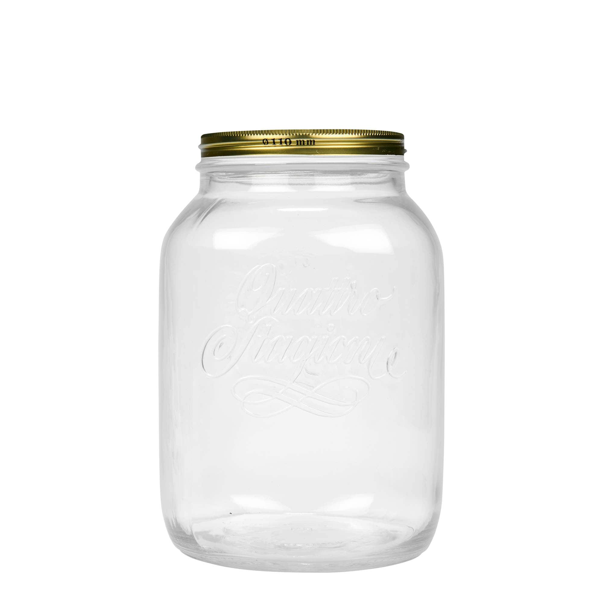 3,000 ml jar 'Quattro Stagioni', closure: screw cap