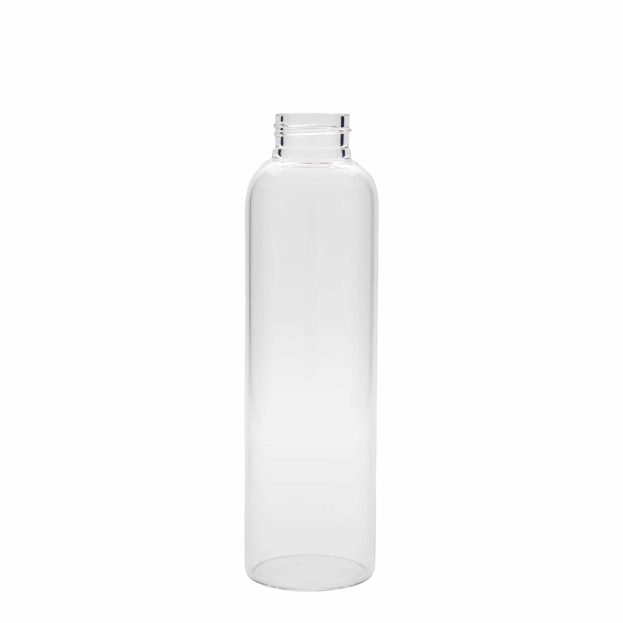 500 ml water bottle 'Perseus', glass, closure: screw cap