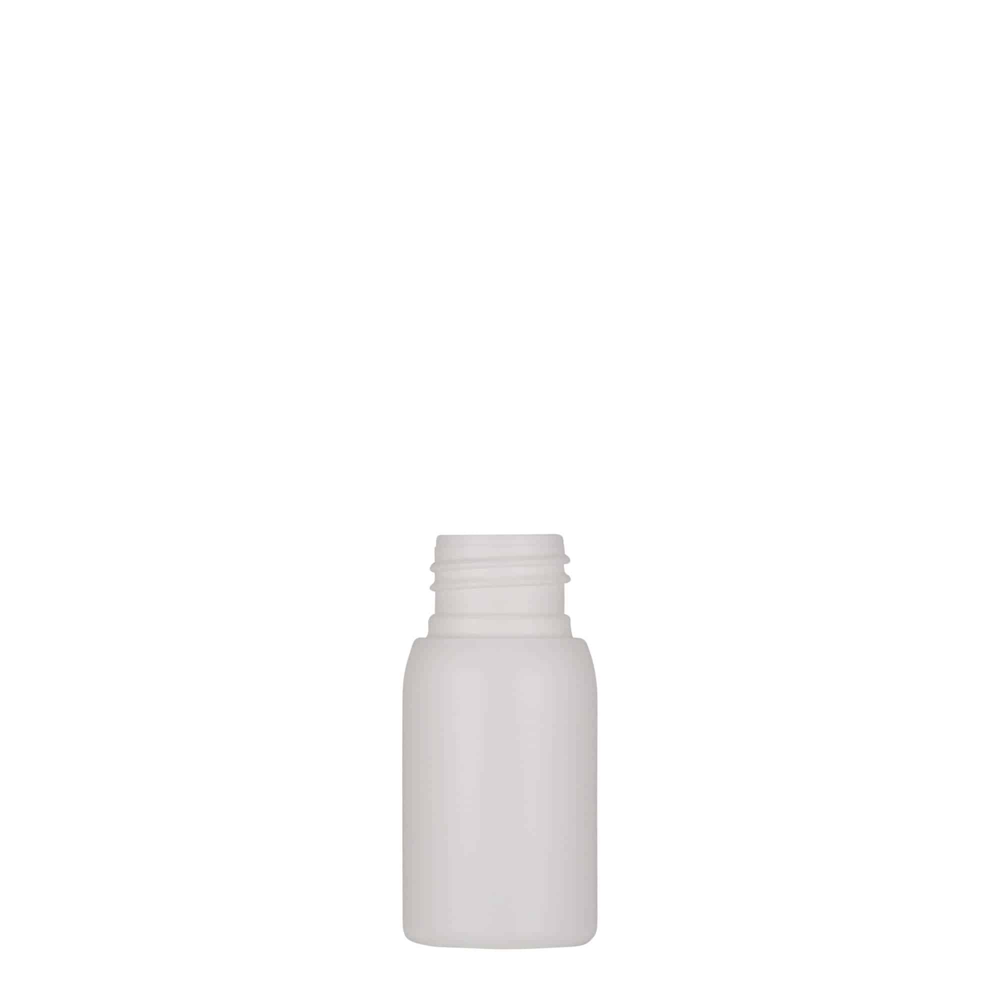 30 ml plastic bottle 'Tuffy', HDPE, white, closure: GPI 24/410