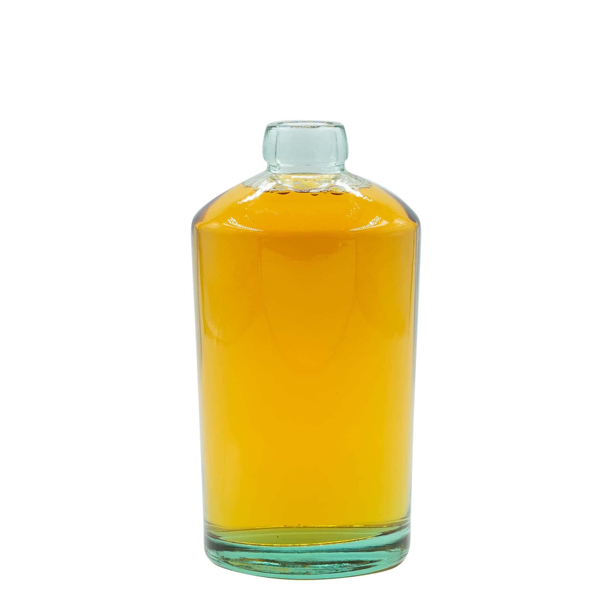 700 ml glass bottle 'Barrel', mouth: cork