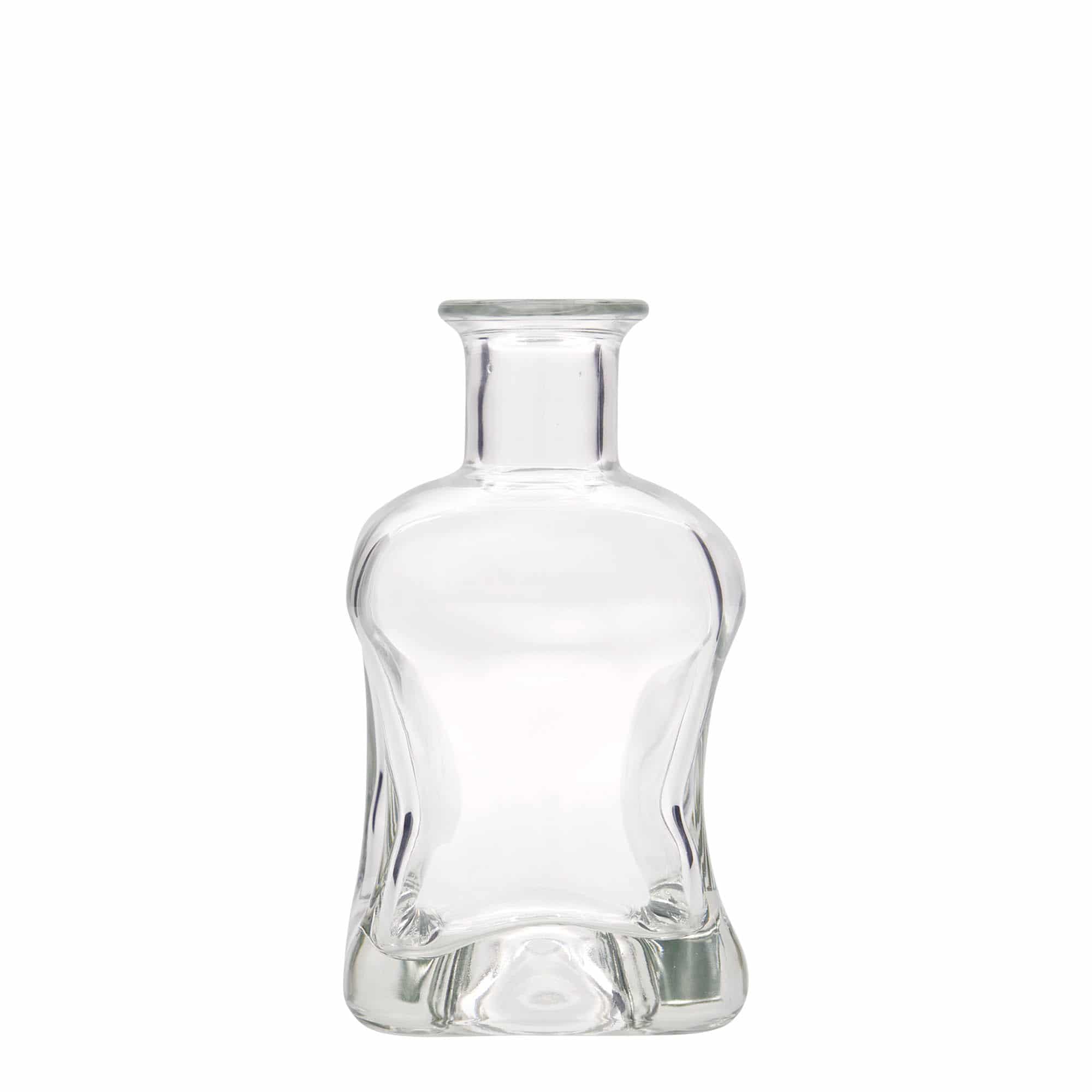 350 ml glass bottle 'Dublin', square, closure: cork