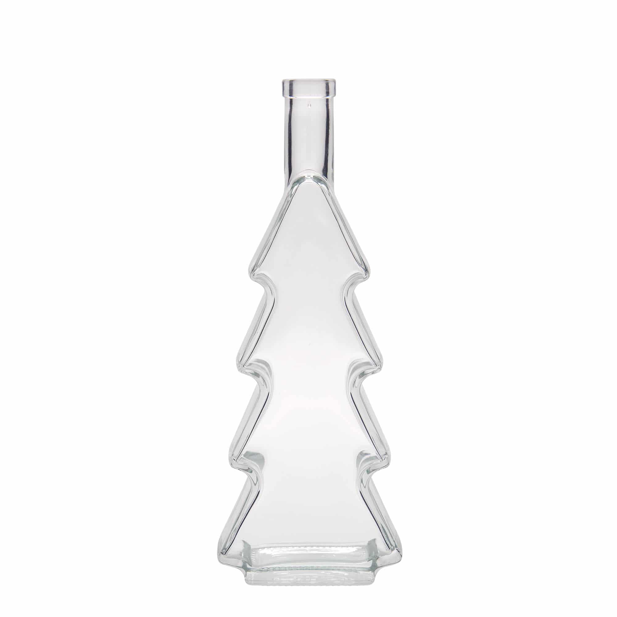 500 ml glass bottle 'Christmas Tree', closure: cork