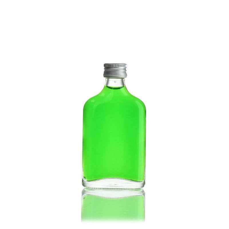 40 ml pocket flask bottle, rectangular, closure: PP 18