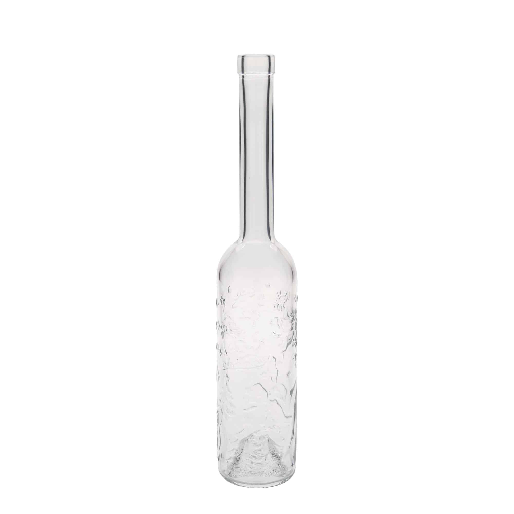 350 ml glass bottle 'Opera Weihnachts-Relief', closure: cork